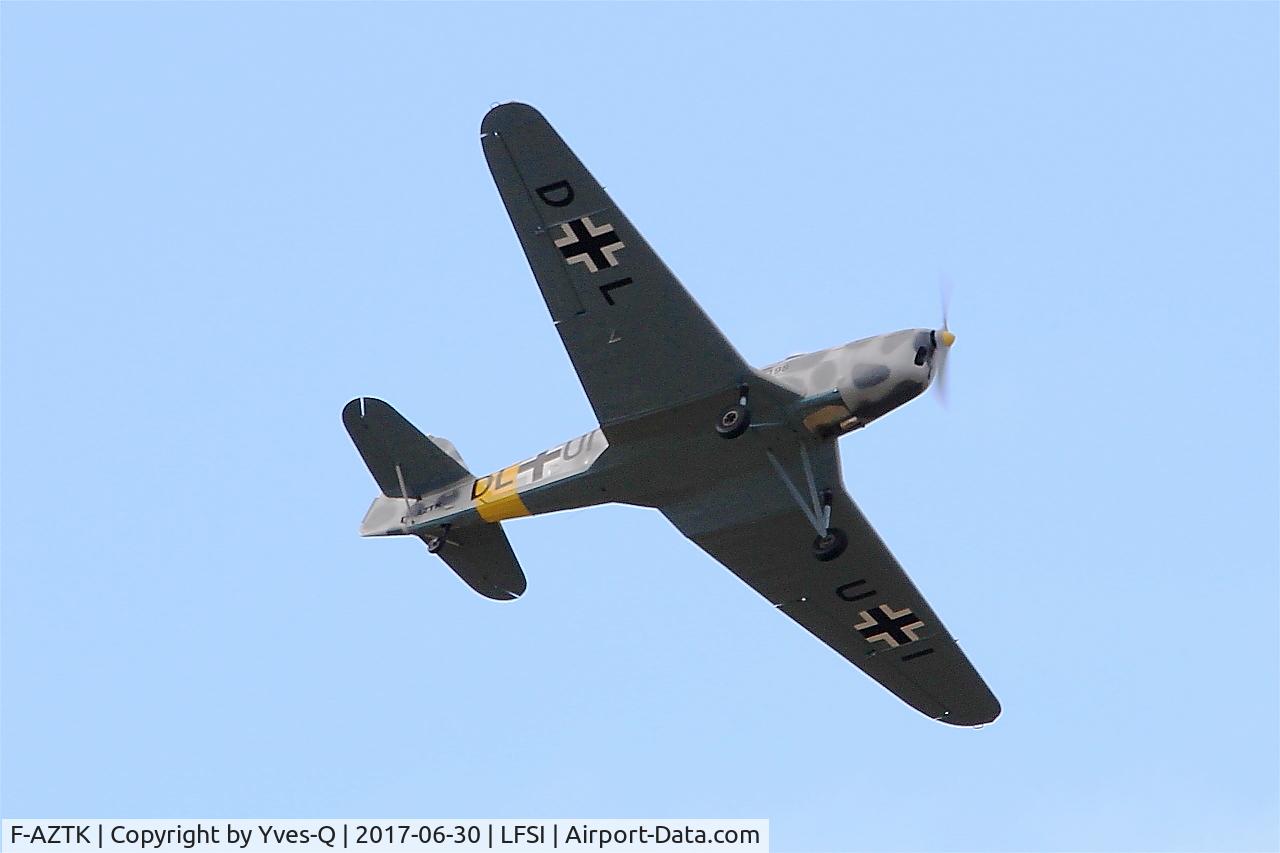 F-AZTK, 1940 Klemm Kl-35D C/N 1854, Klemm Kl-35D, On display, St Dizier-Robinson Air Base 113 (LFSI)