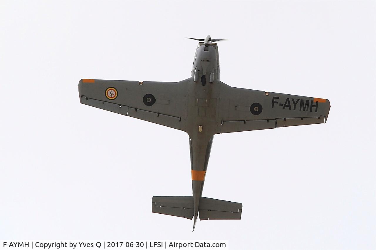 F-AYMH, 1958 Piaggio FWP-149D C/N 026, Piaggio FWP-149D, On display, St Dizier-Robinson Air Base 113 (LFSI)