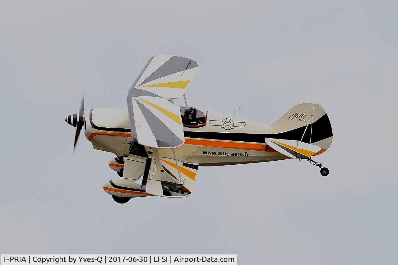 F-PRIA, Pitts S-1D Special C/N 7-0503, Pitts S-1D Special, On display, St Dizier-Robinson Air Base 113 (LFSI)