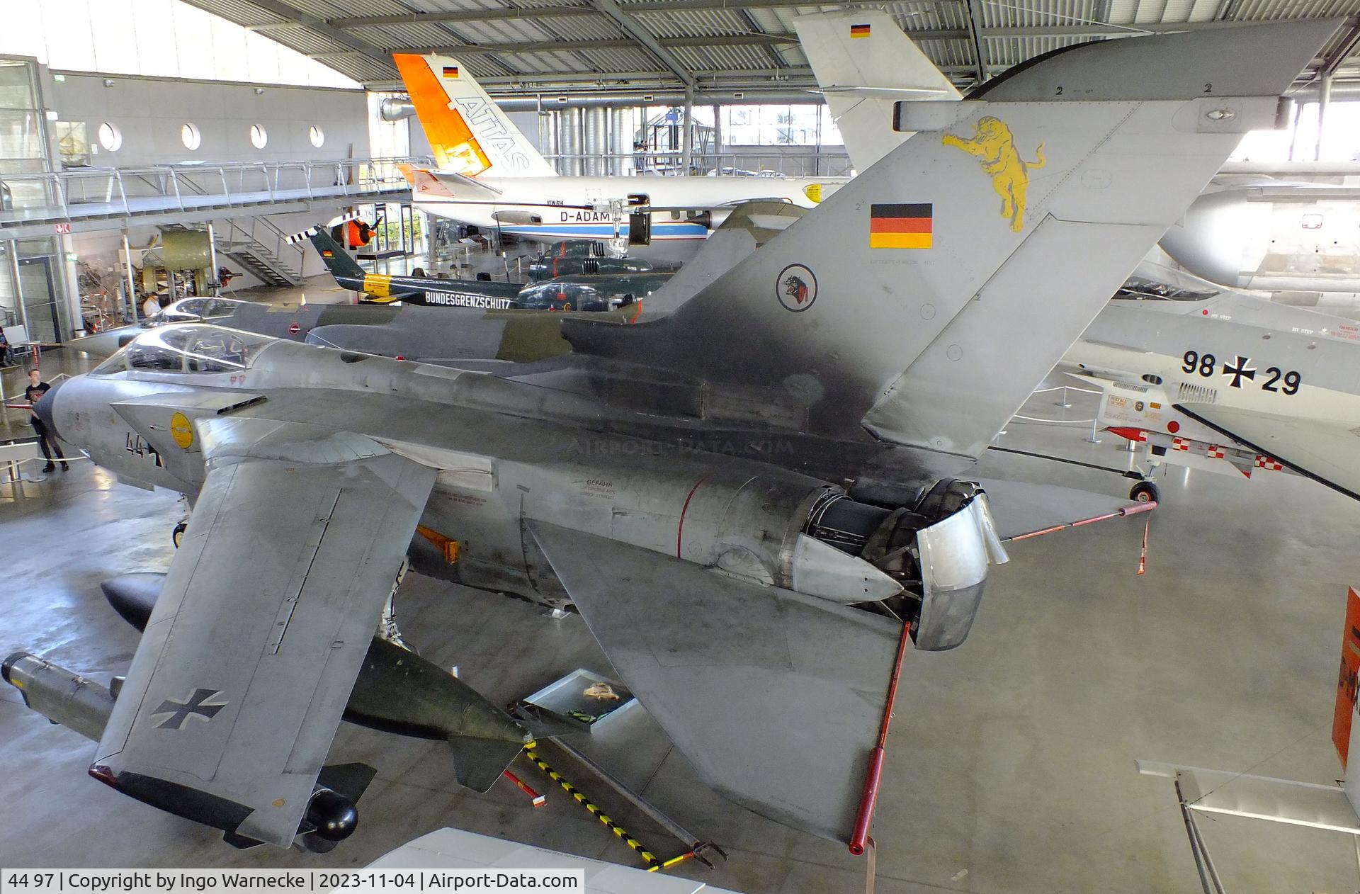 44 97, Panavia Tornado IDS C/N 496/GS150/4197, Panavia Tornado IDS at the Flugwerft Schleißheim of Deutsches Museum, Oberschleißheim