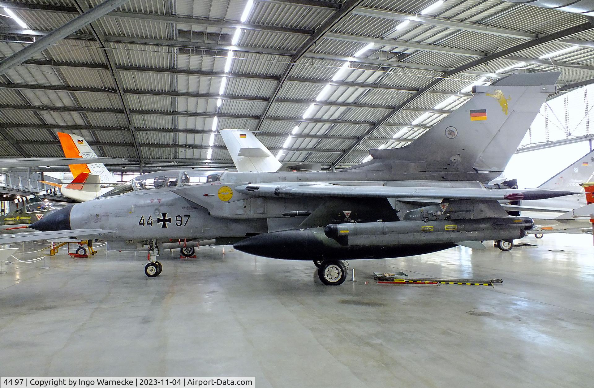 44 97, Panavia Tornado IDS C/N 496/GS150/4197, Panavia Tornado IDS at the Flugwerft Schleißheim of Deutsches Museum, Oberschleißheim