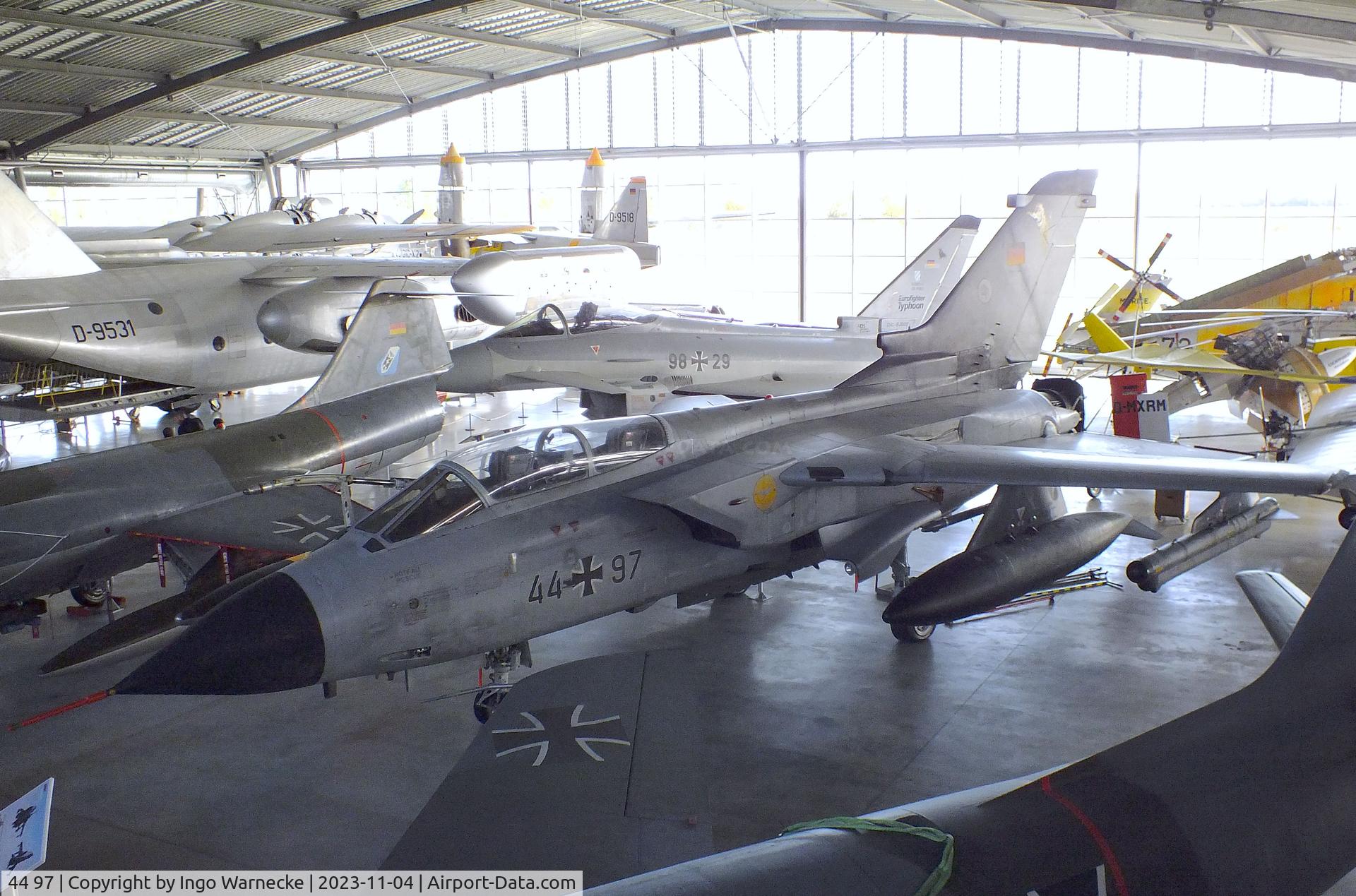 44 97, Panavia Tornado IDS C/N 496/GS150/4197, Panavia Tornado IDS at the Flugwerft Schleißheim of Deutsches Museum, Oberschleißheim