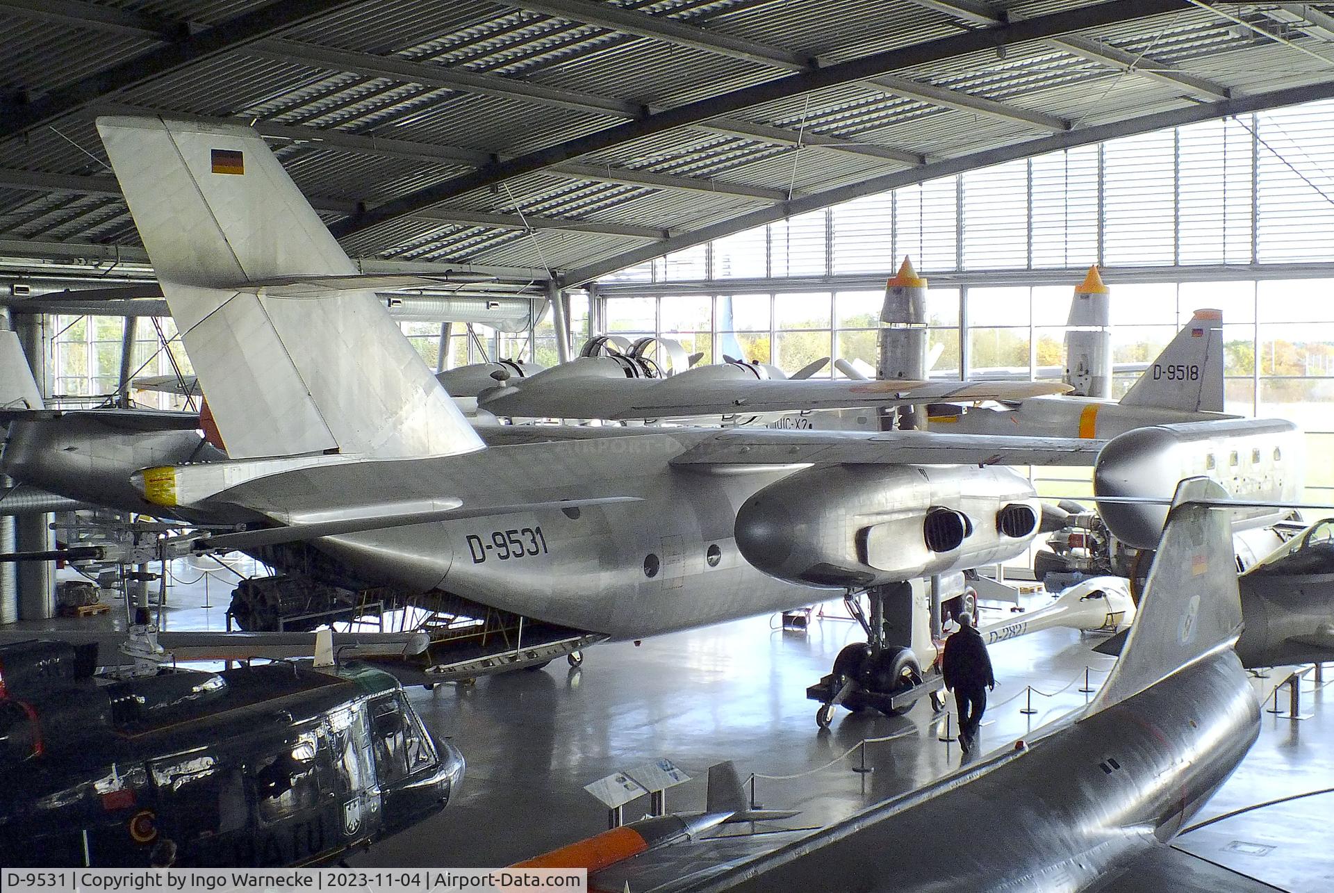 D-9531, 1967 Dornier Do-31 C/N E3, Dornier Do 31 at the Flugwerft Schleißheim of Deutsches Museum, Oberschleißheim