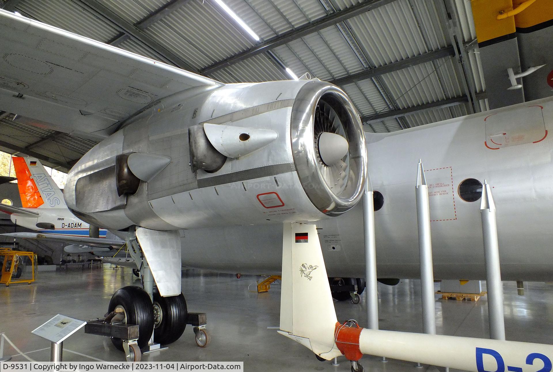 D-9531, 1967 Dornier Do-31 C/N E3, Dornier Do 31 at the Flugwerft Schleißheim of Deutsches Museum, Oberschleißheim
