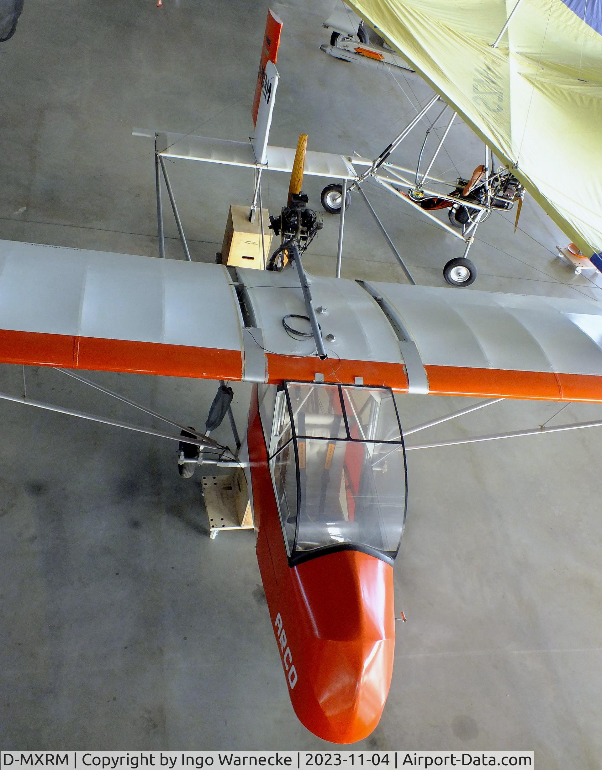 D-MXRM, 1985 Adolf Reuter UL-Arco C/N 1, Adolf Reuter UL-Arco at the Flugwerft Schleißheim of Deutsches Museum, Oberschleißheim