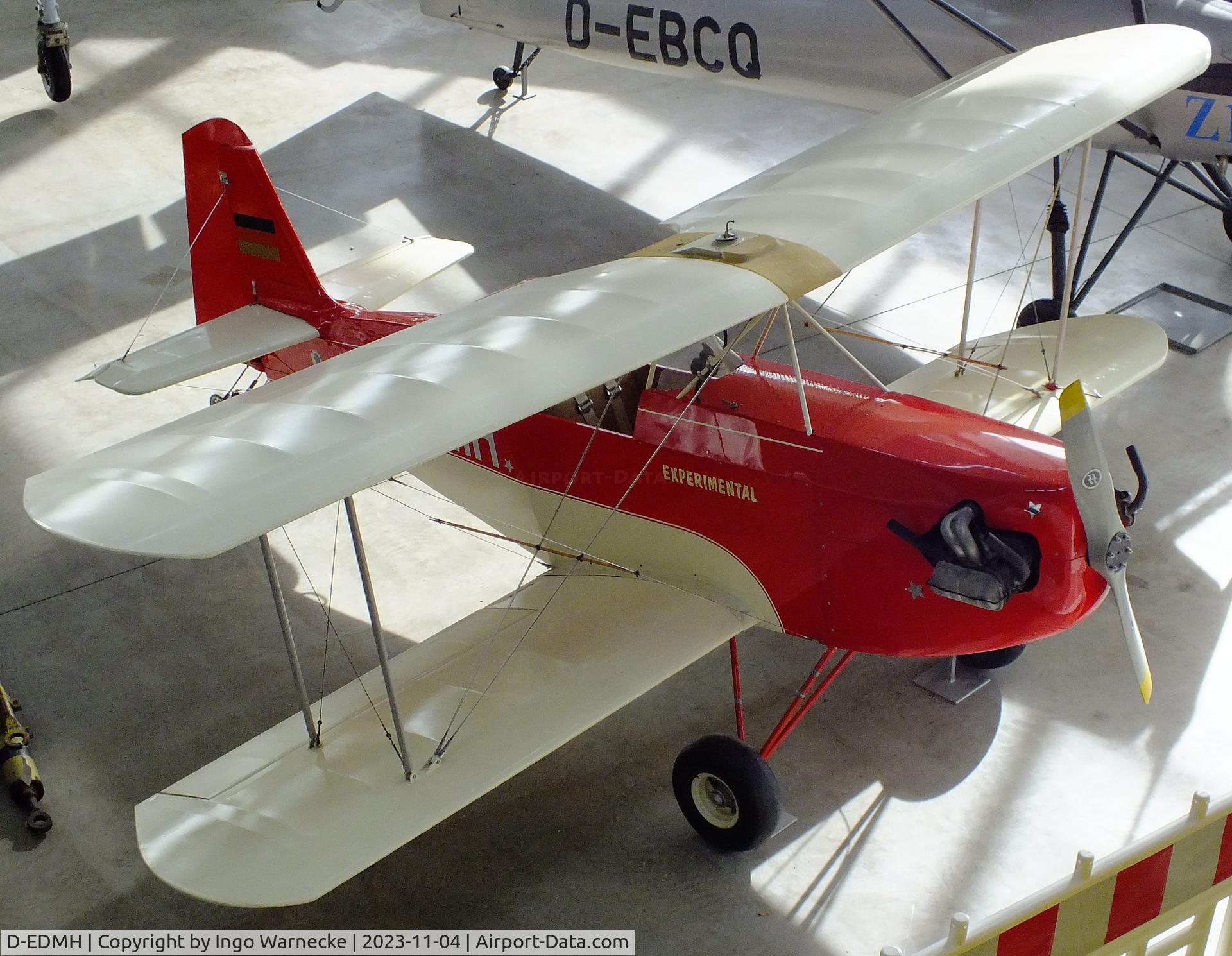 D-EDMH, Herbert Mueller DDMH22 C/N 2168, Herbert Müller DDMH 22 at the Flugwerft Schleißheim of Deutsches Museum, Oberschleißheim