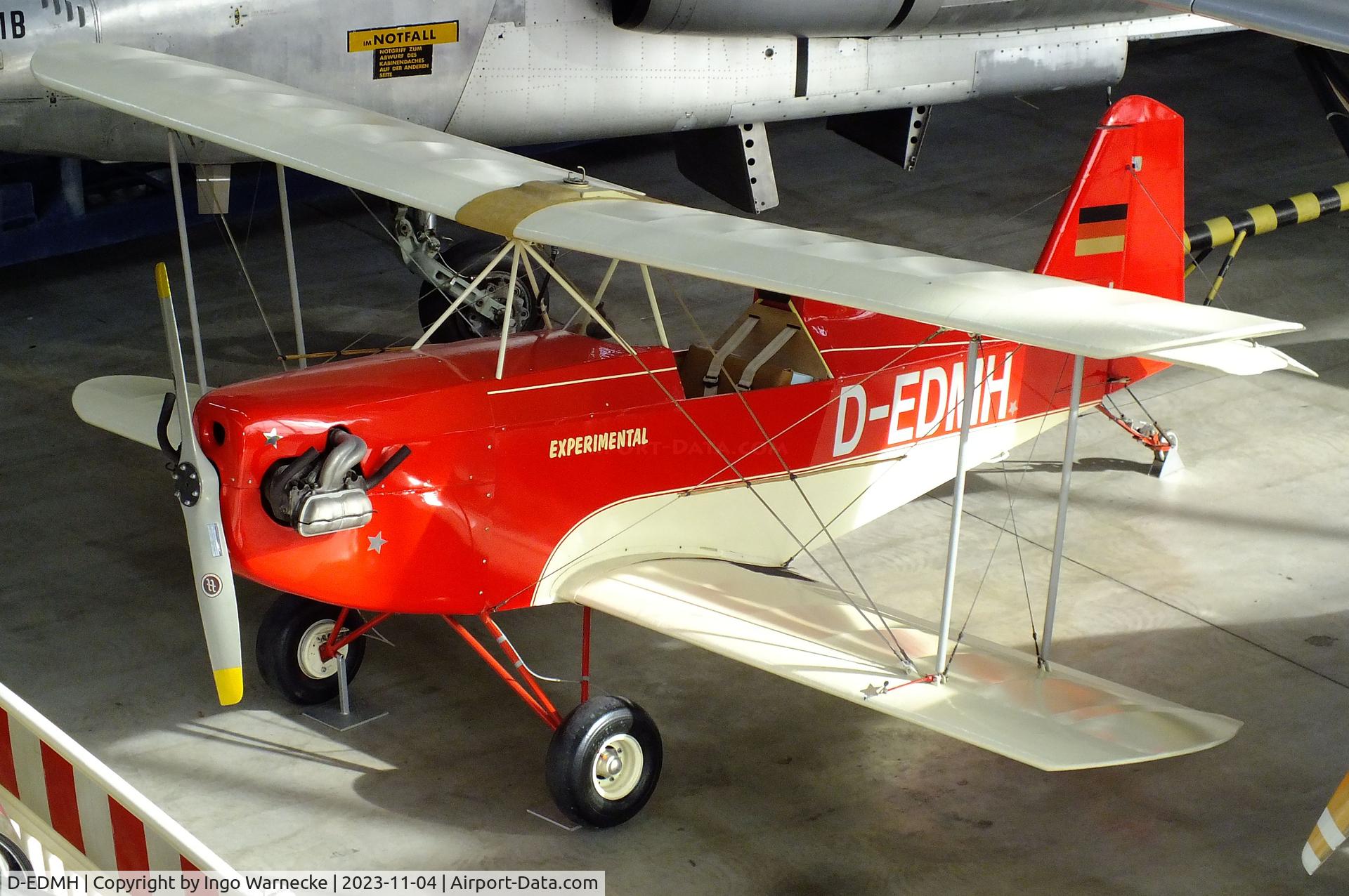 D-EDMH, Herbert Mueller DDMH22 C/N 2168, Herbert Müller DDMH 22 at the Flugwerft Schleißheim of Deutsches Museum, Oberschleißheim