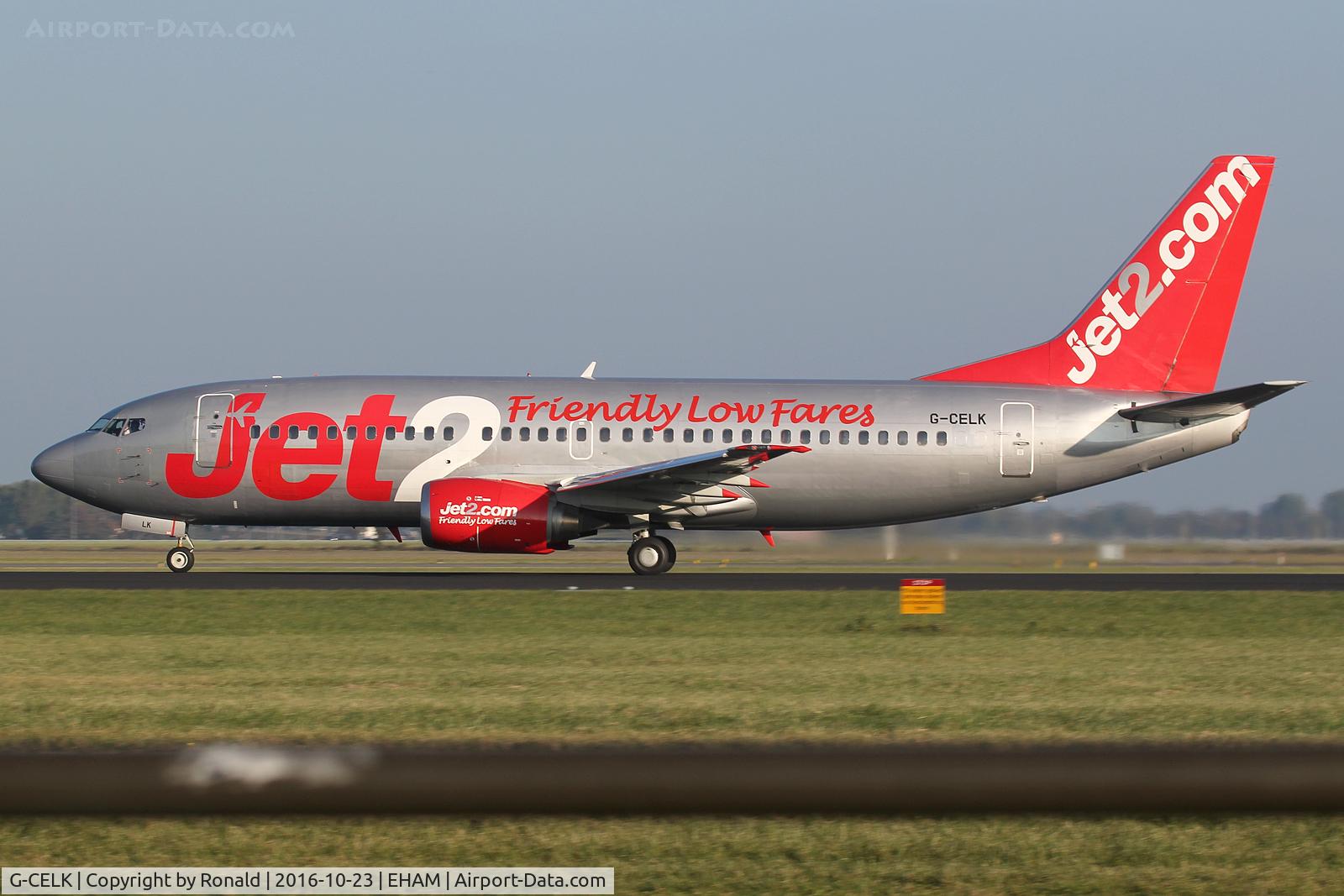 G-CELK, 1986 Boeing 737-330 C/N 23530, at spl