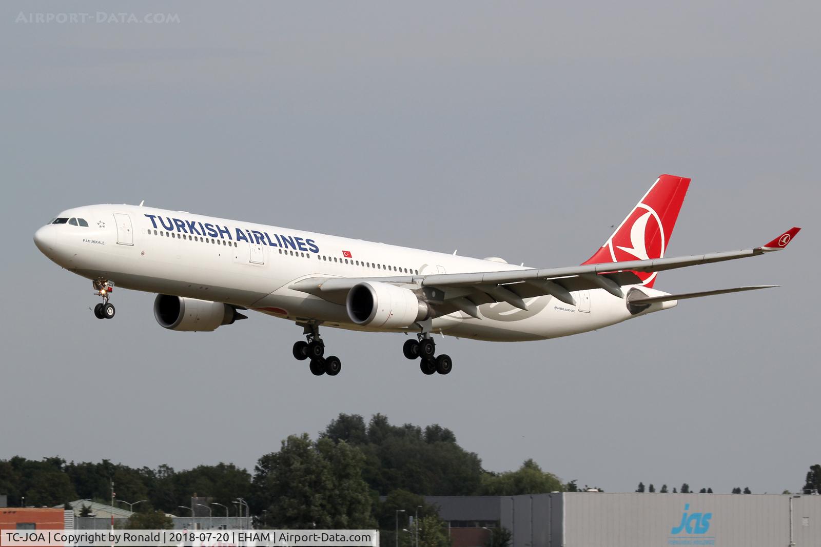 TC-JOA, 2014 Airbus A330-303 C/N 1501, at spl