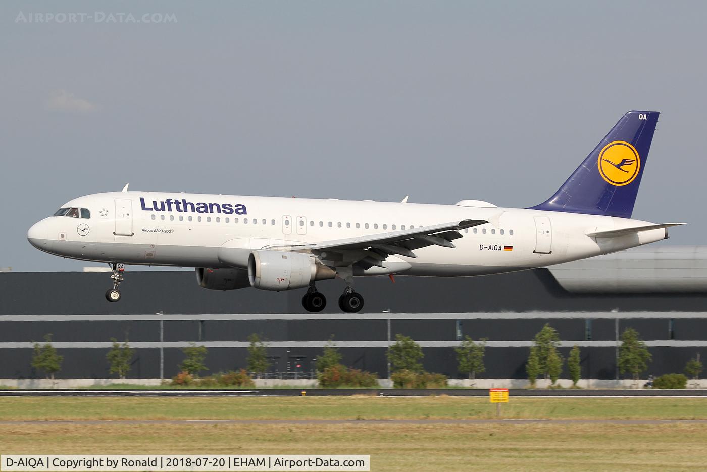 D-AIQA, 1991 Airbus A320-211 C/N 0172, at spl