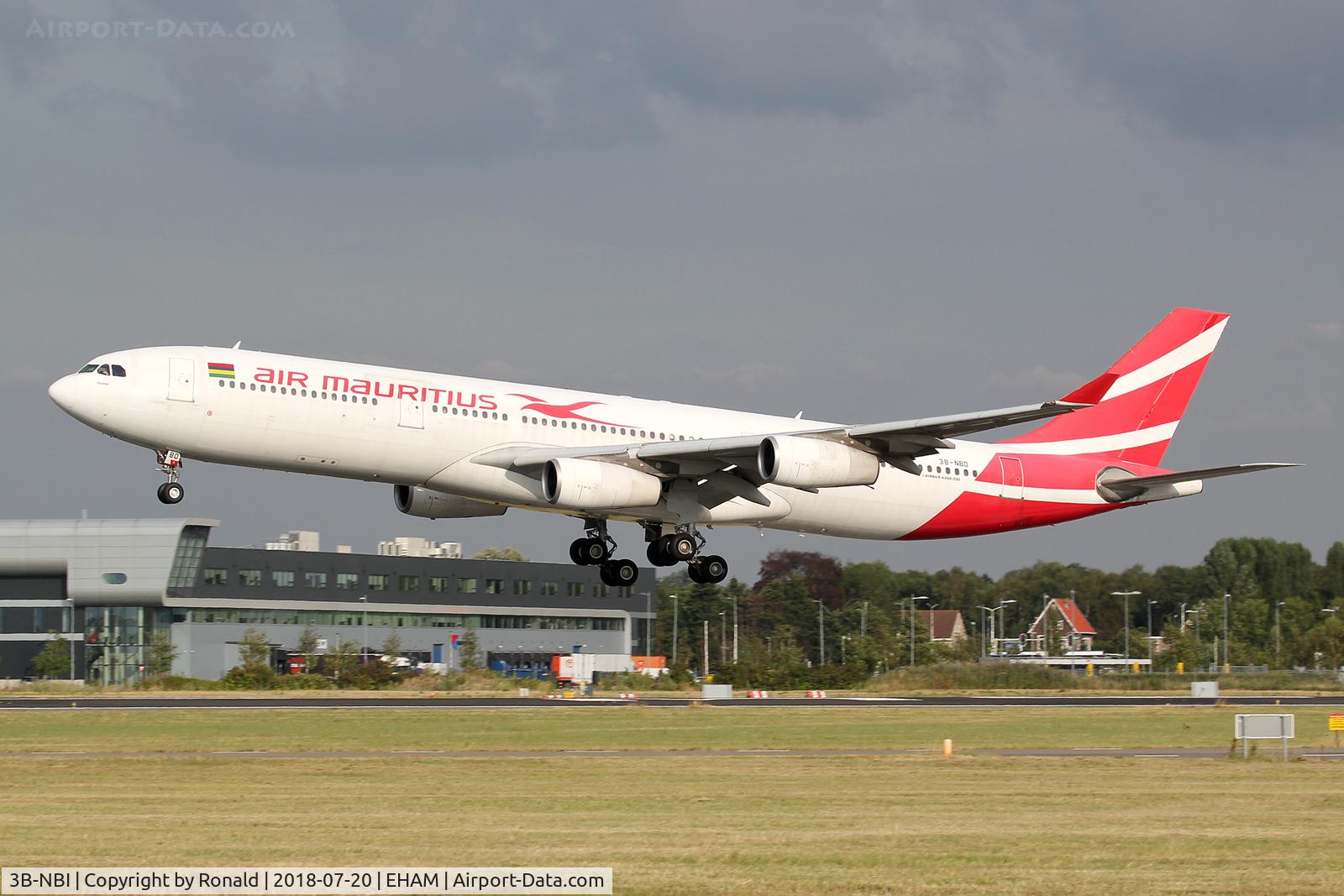 3B-NBI, 2006 Airbus A340-313X C/N 793, at spl