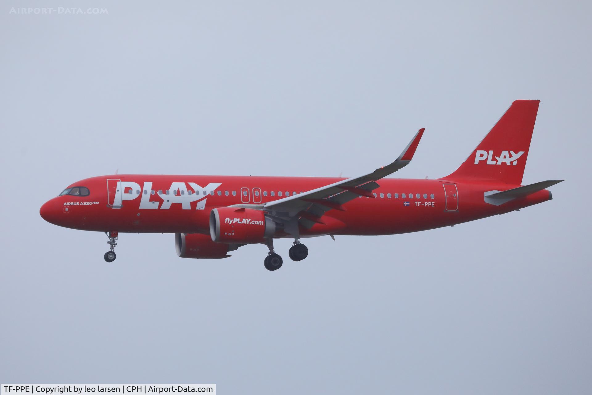 TF-PPE, 2022 Airbus A320-251 Neo C/N 11123, Copenhagen 24.1.2024