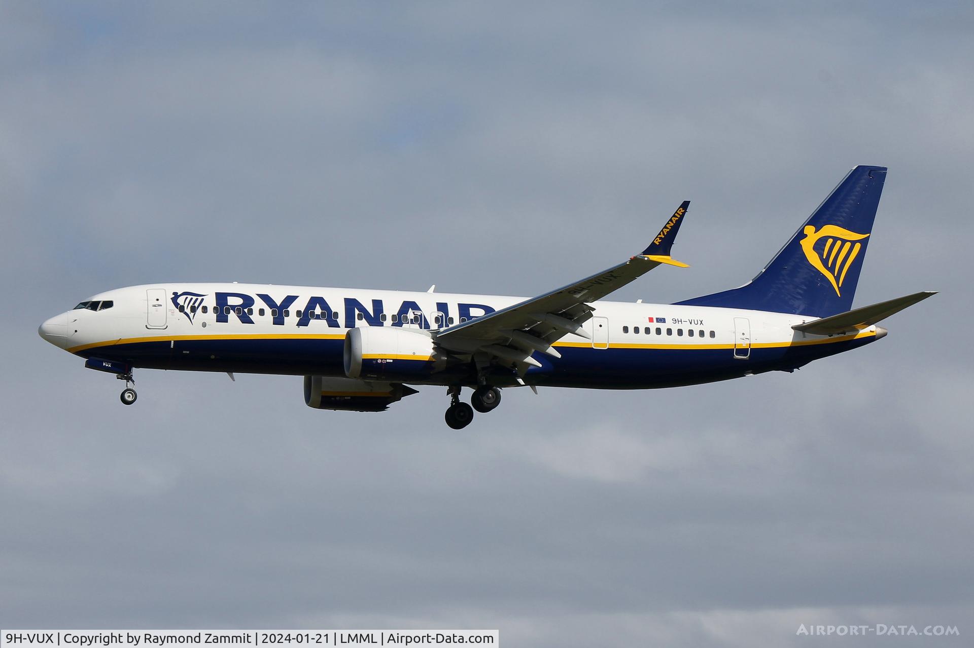 9H-VUX, 2022 Boeing 737-8-200 MAX C/N 62337, B737-800 9H-VUX Malta Air