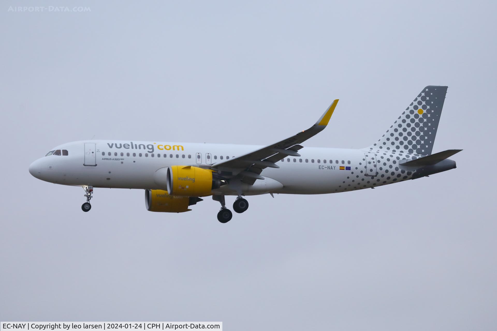 EC-NAY, 2018 Airbus A320-271N C/N 8601, Copenhagen 24.1.2024