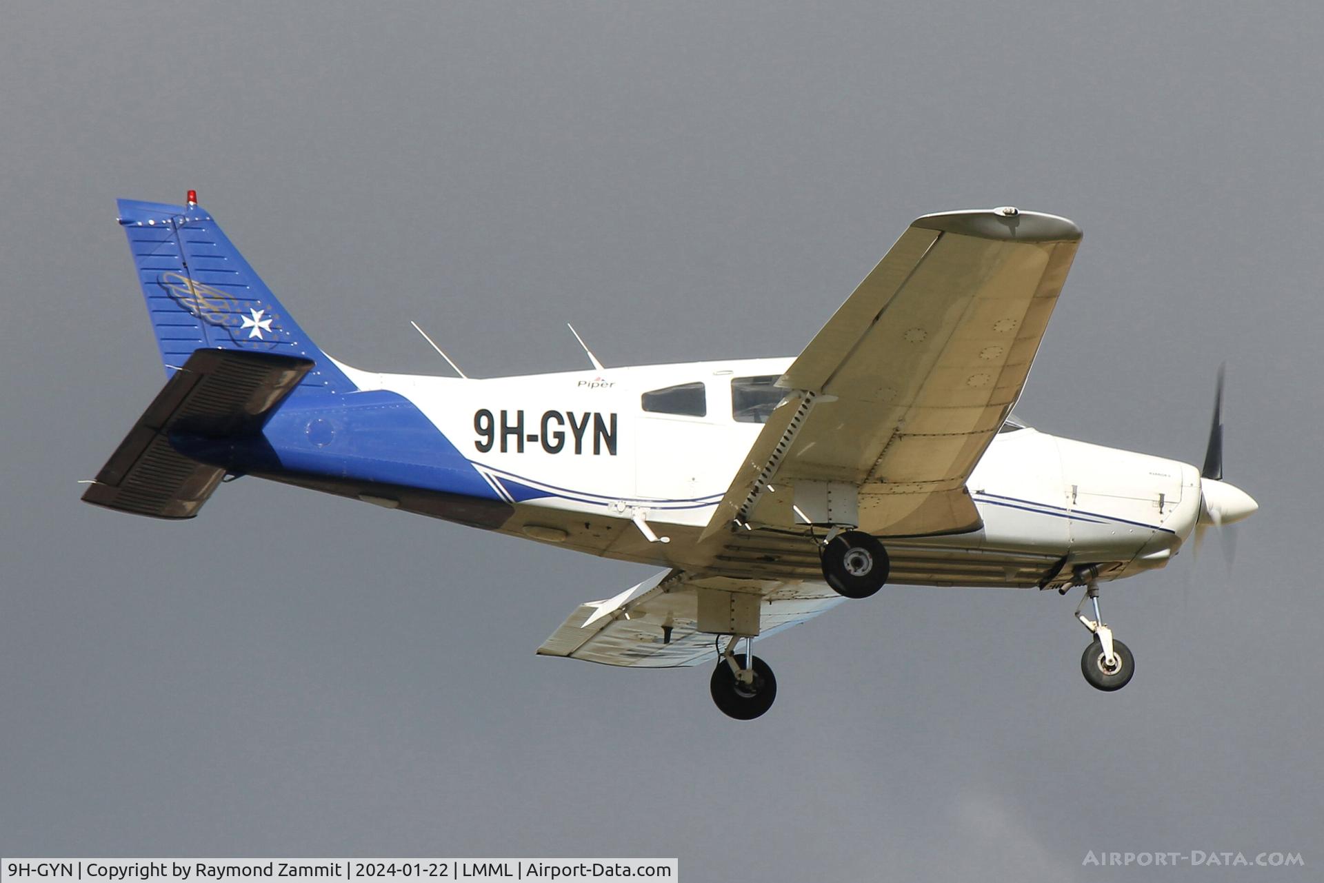 9H-GYN, 1981 Piper PA-28-161 Cherokee Warrior II C/N 28-8116204, Piper PA-28 Cherokee Warrior II 9H-GYN European Pilot Academy