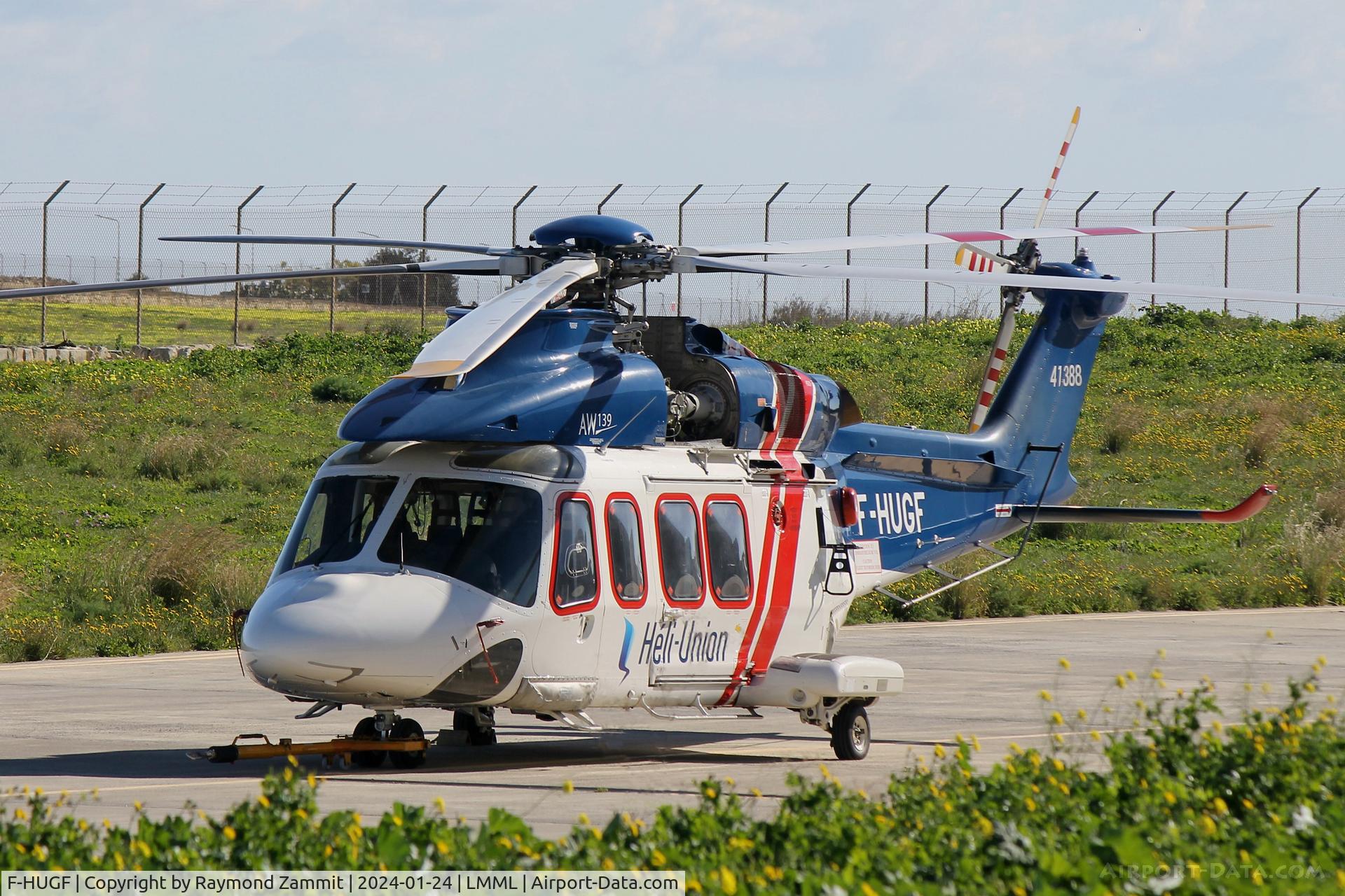 F-HUGF, AgustaWestland AW139 C/N 41388, AgustaWestland AW139 F-HUGF Heli Union