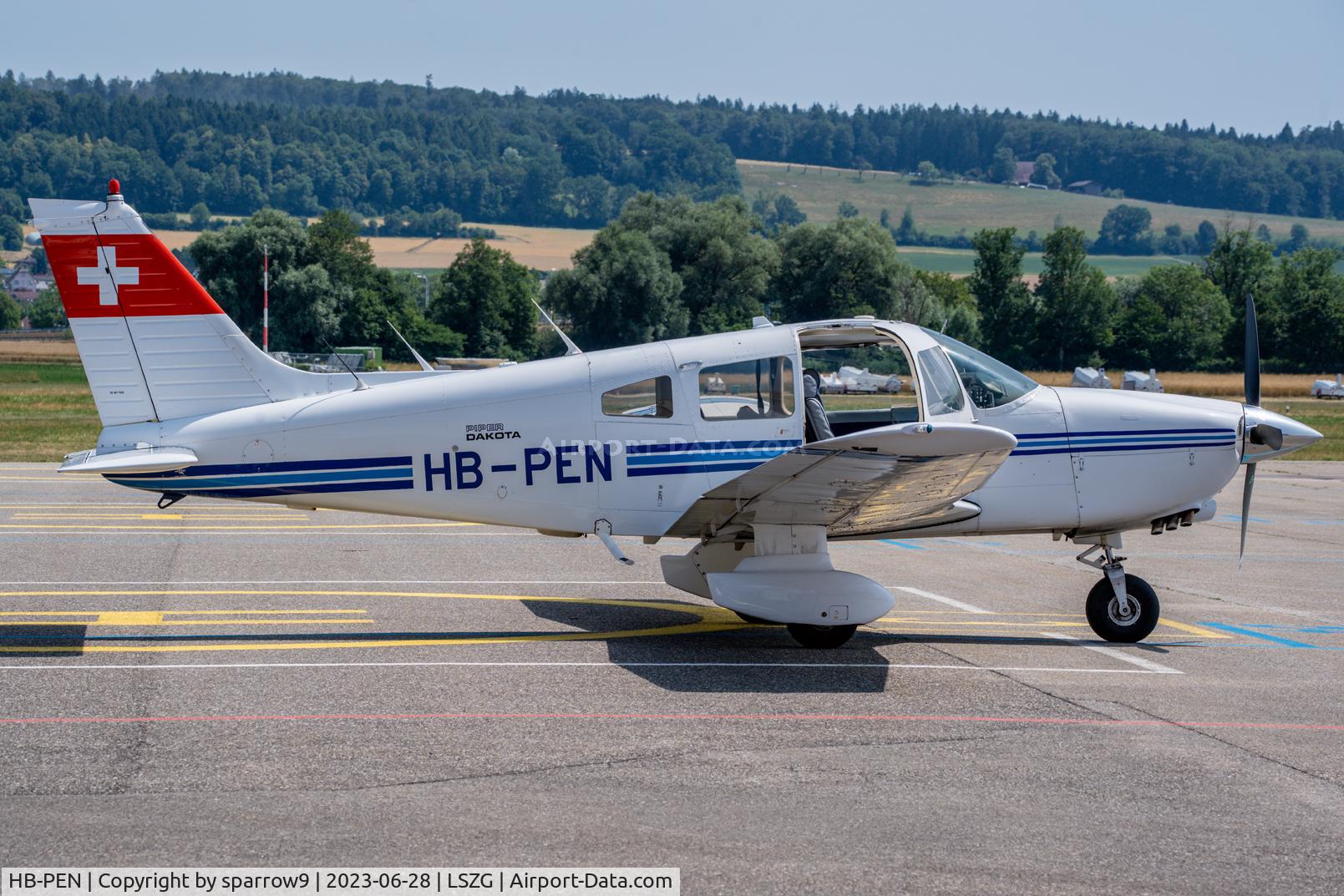 HB-PEN, 1979 Piper PA-28-236 Dakota Dakota C/N 28-8011011, At grenchen. Probably ex N9501N