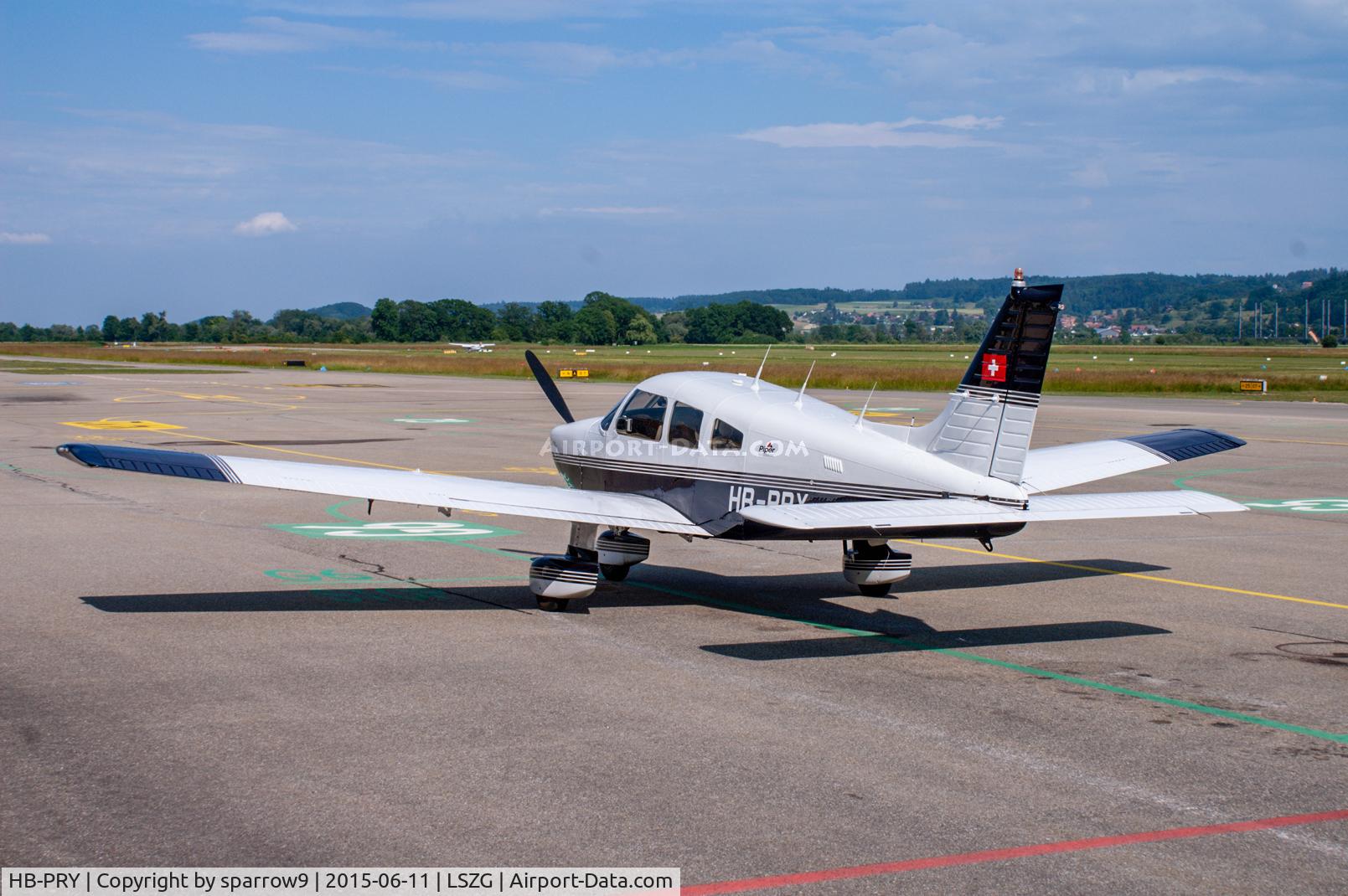 HB-PRY, 1981 Piper PA-28-236 Dakota C/N 28-8211013, At Grenchen