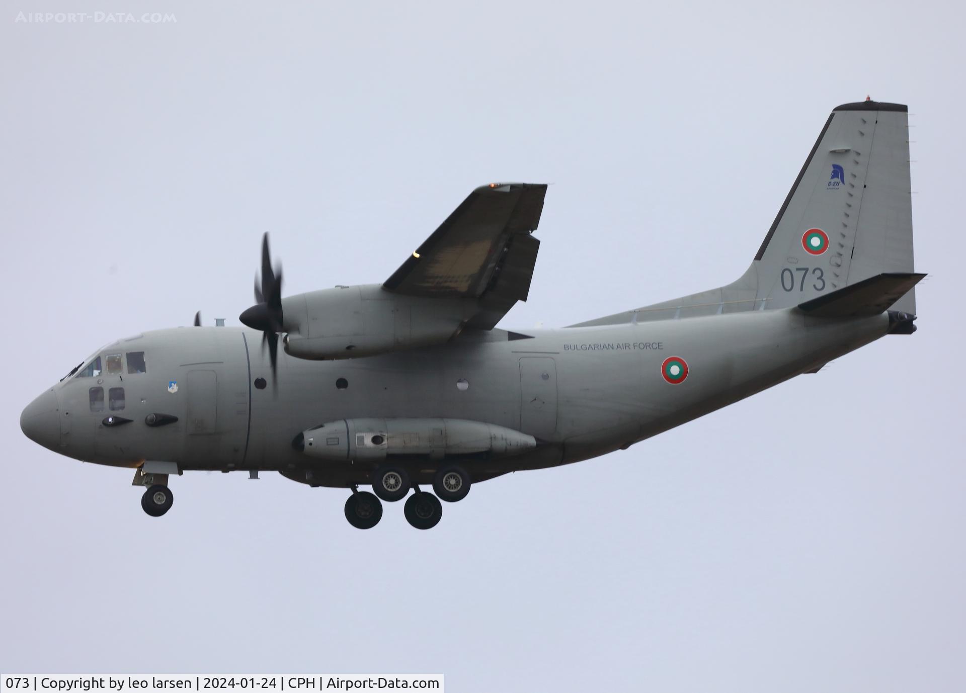 073, 2011 Alenia C-27J Spartan C/N 4145, Copenhagen 24.1.2024