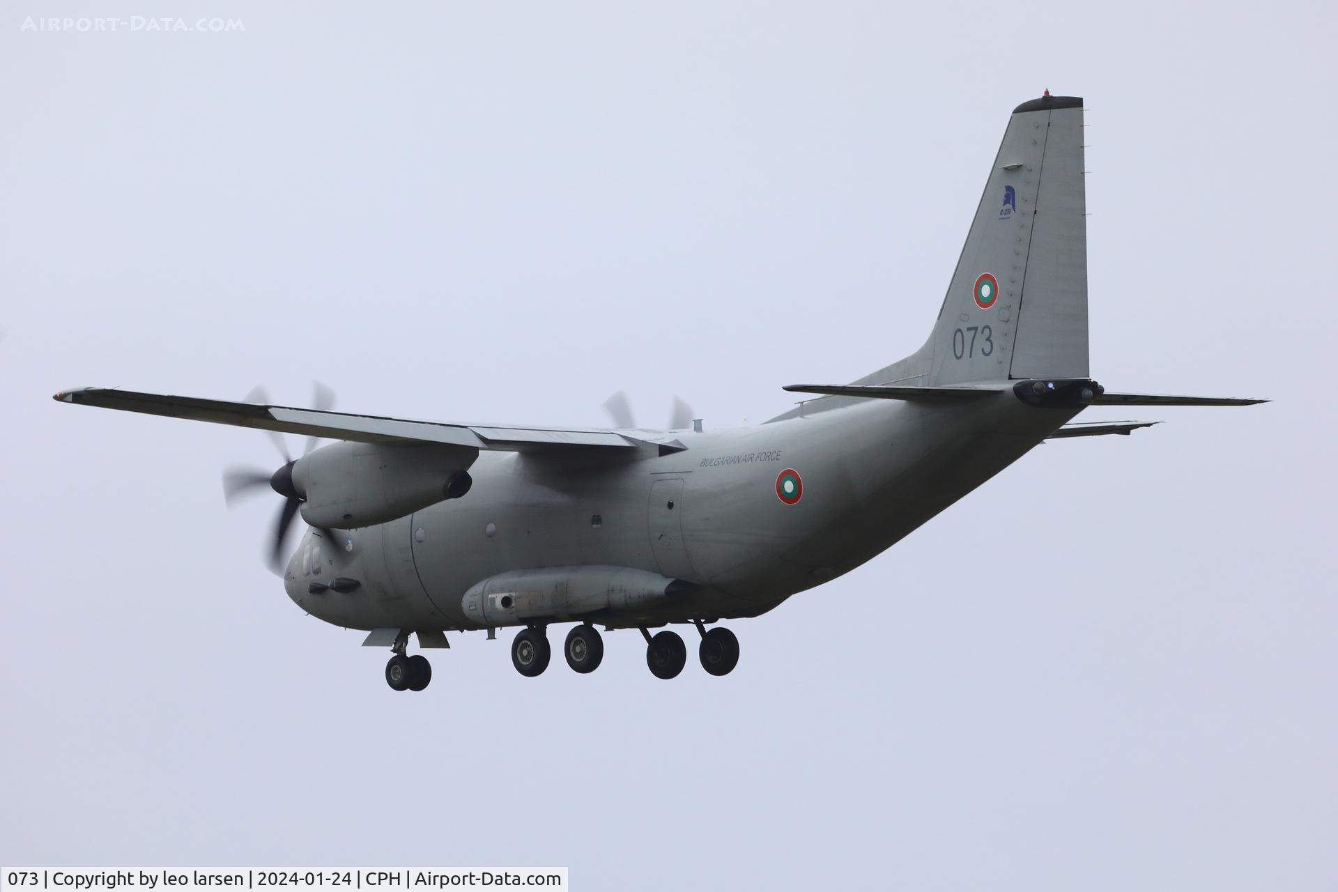 073, 2011 Alenia C-27J Spartan C/N 4145, Copenhagen 24.1.2024