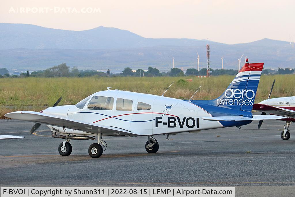 F-BVOI, Piper PA-28-180 Cherokee C/N 287405131, Parked...