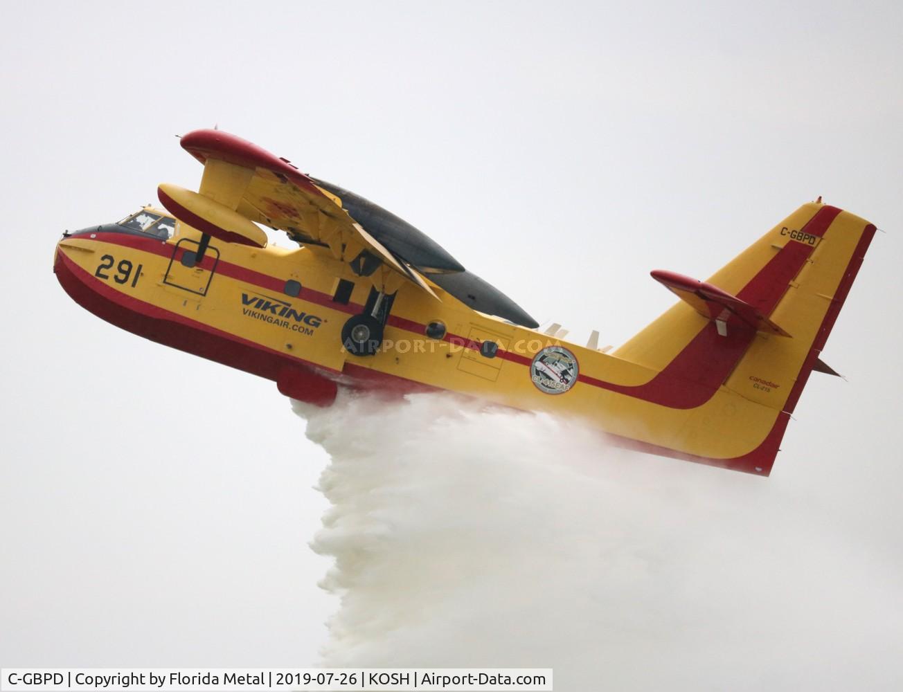 C-GBPD, 1985 Canadair CL-215-V (CL-215-1A10) C/N 1084, OSH 19 zx