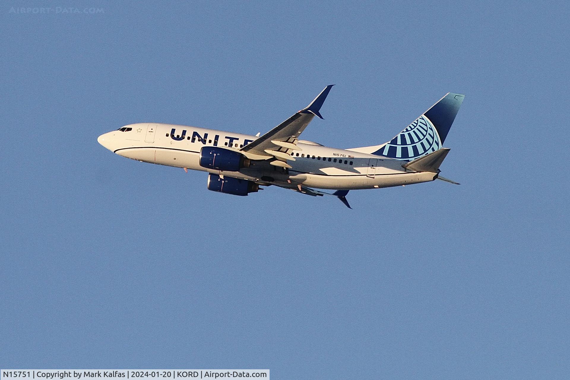 N15751, 1999 Boeing 737-71Q C/N 29047, B737 United Airlines BOEING 737-71Q N15751 UA463 ORD-SNA
