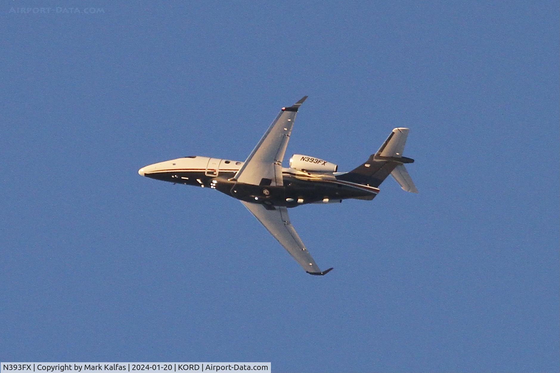 N393FX, 2023 Embraer EMB-505 Phenom 300E C/N 50500756, E55P Flexjet Embraer Phenom 300, N393FX  LXJ383 ORD-EAR