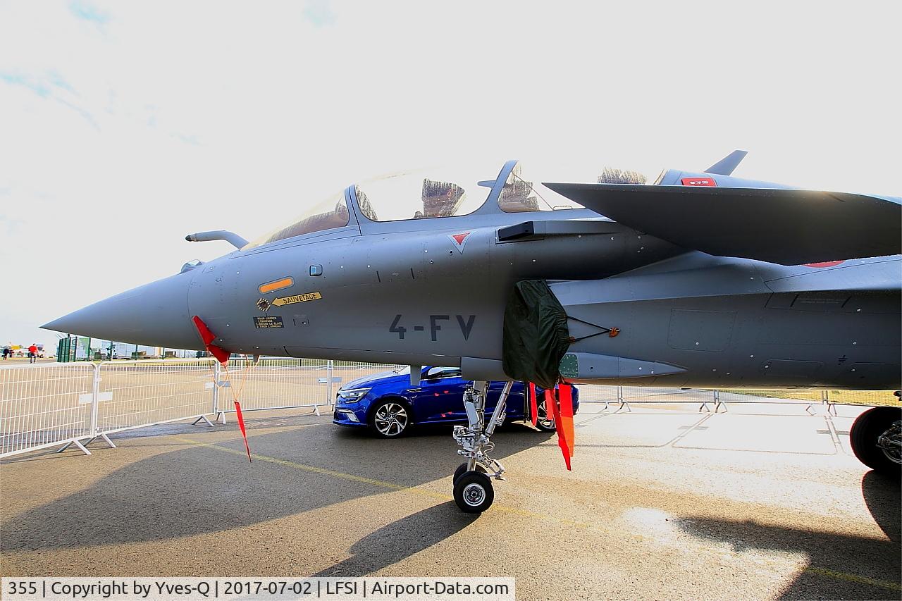 355, 2017 Dassault Rafale B C/N 355, Dassault Rafale B, Static display, St Dizier-Robinson Air Base 113 (LFSI)