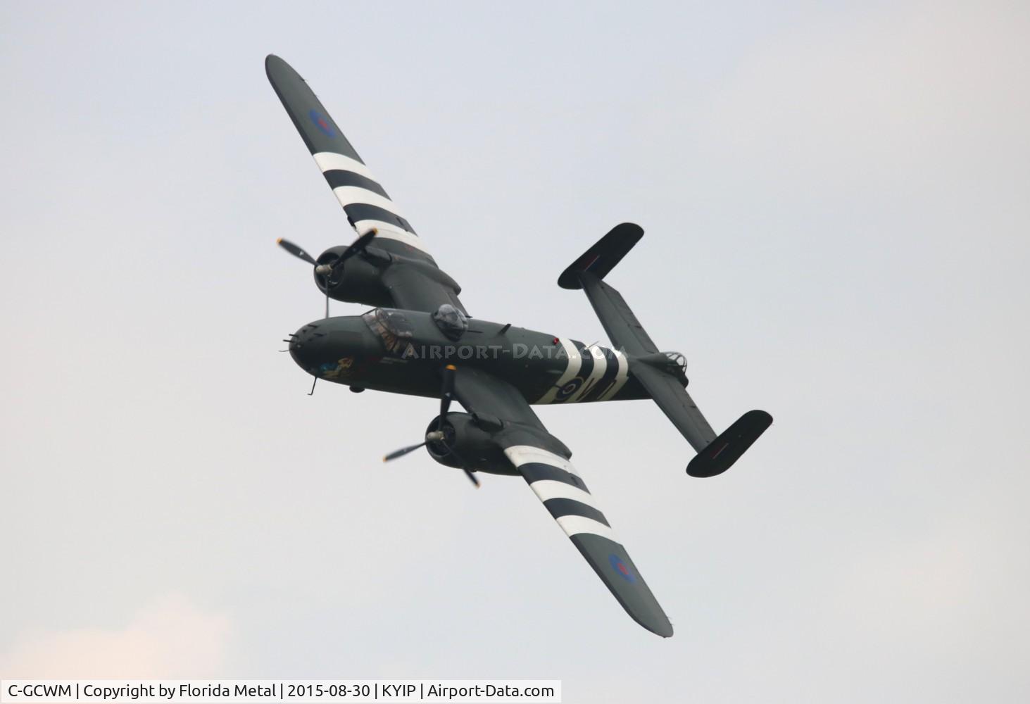 C-GCWM, 1945 North American B-25J Mitchell Mitchell C/N 108-47734, Thunder Over Michigan 2015 zx