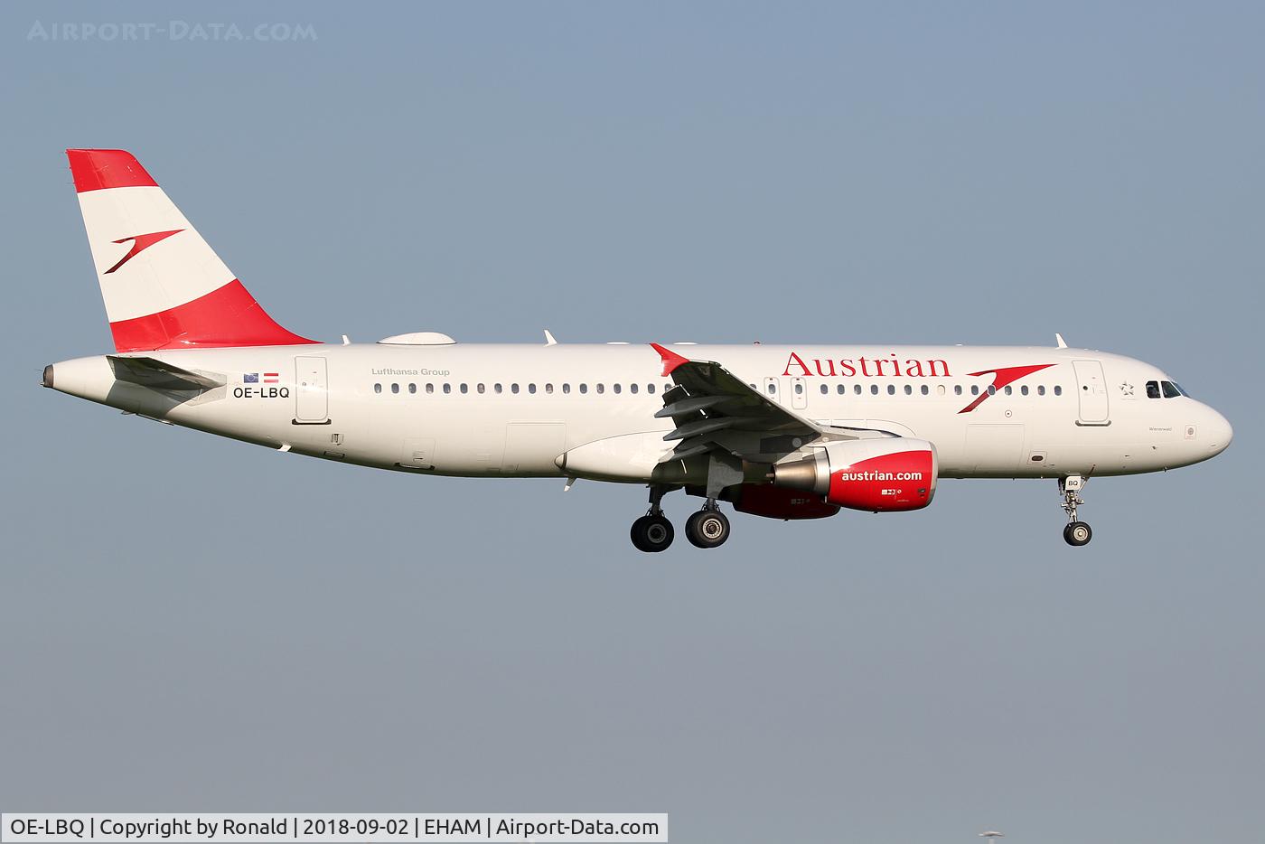OE-LBQ, 1999 Airbus A320-214 C/N 1137, at spl