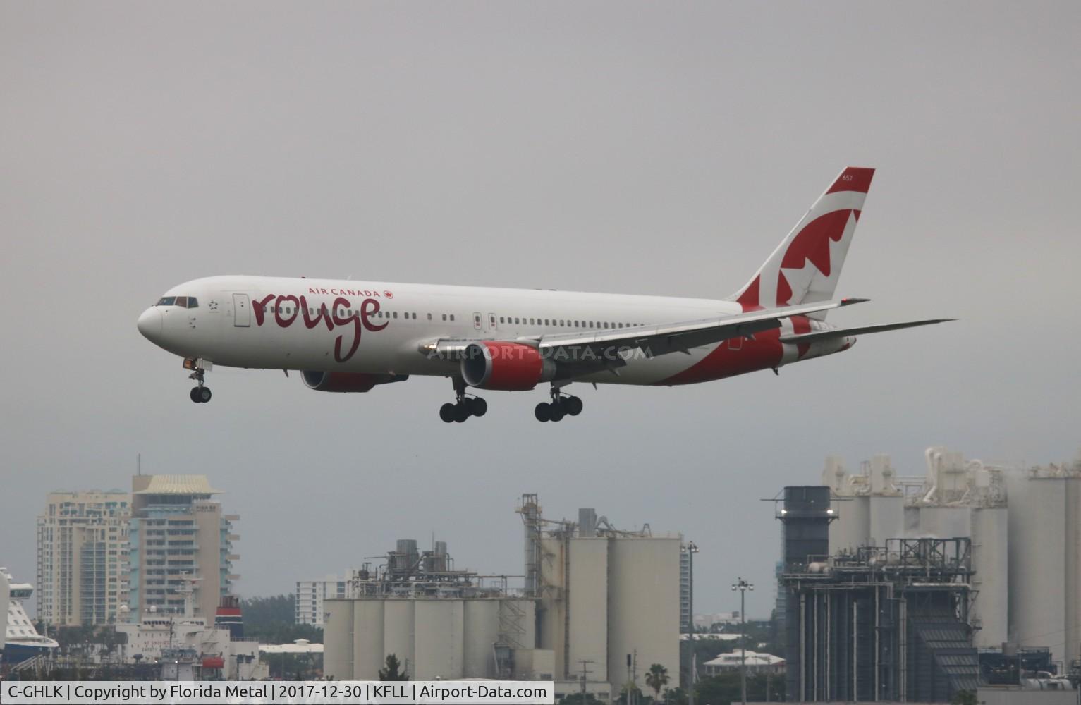 C-GHLK, 1992 Boeing 767-35H C/N 26388, Rouge 763 zx