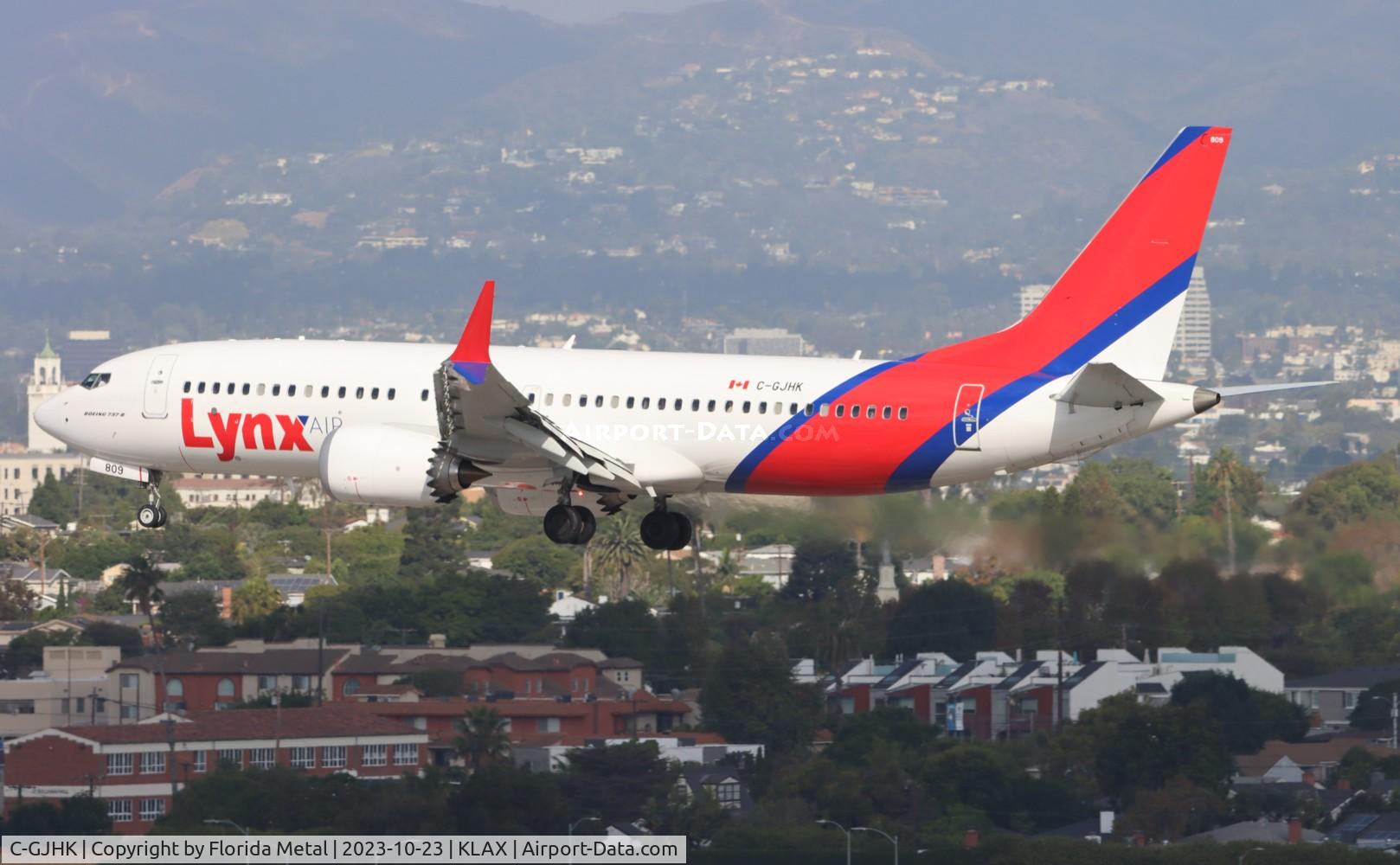 C-GJHK, 2023 Boeing 737-8 MAX C/N 63383, DAT 737-8 zx YYC-LAX