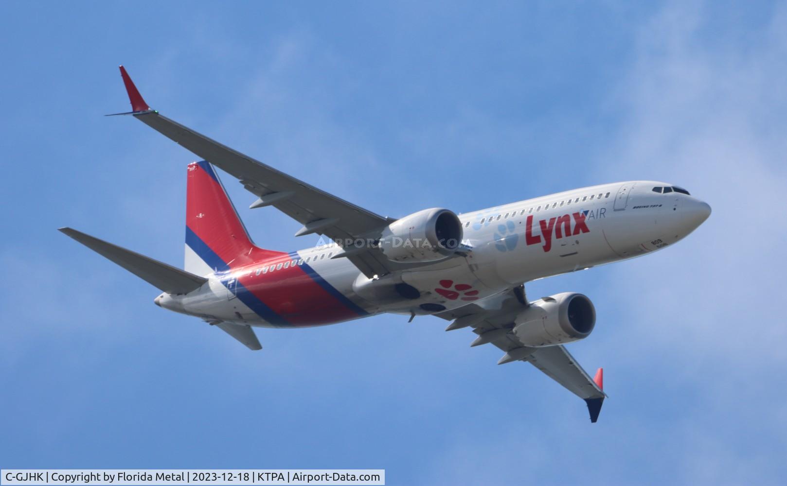 C-GJHK, 2023 Boeing 737-8 MAX C/N 63383, DAT 737-8 zx YYZ-TPA go around