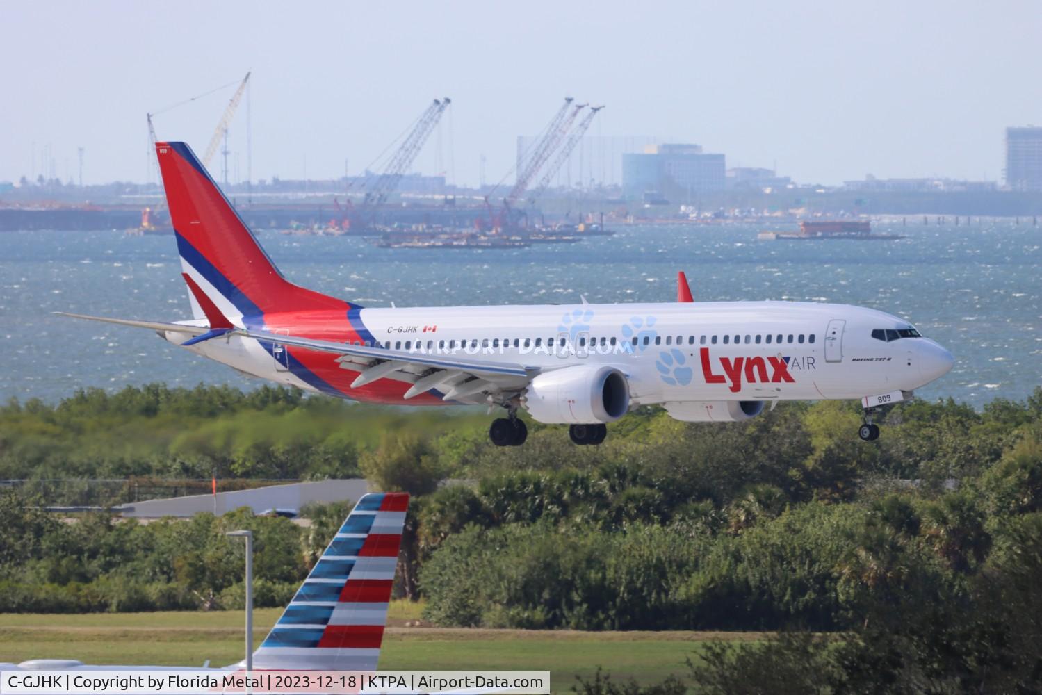 C-GJHK, 2023 Boeing 737-8 MAX C/N 63383, DAT 737-8 zx YYZ-TPA