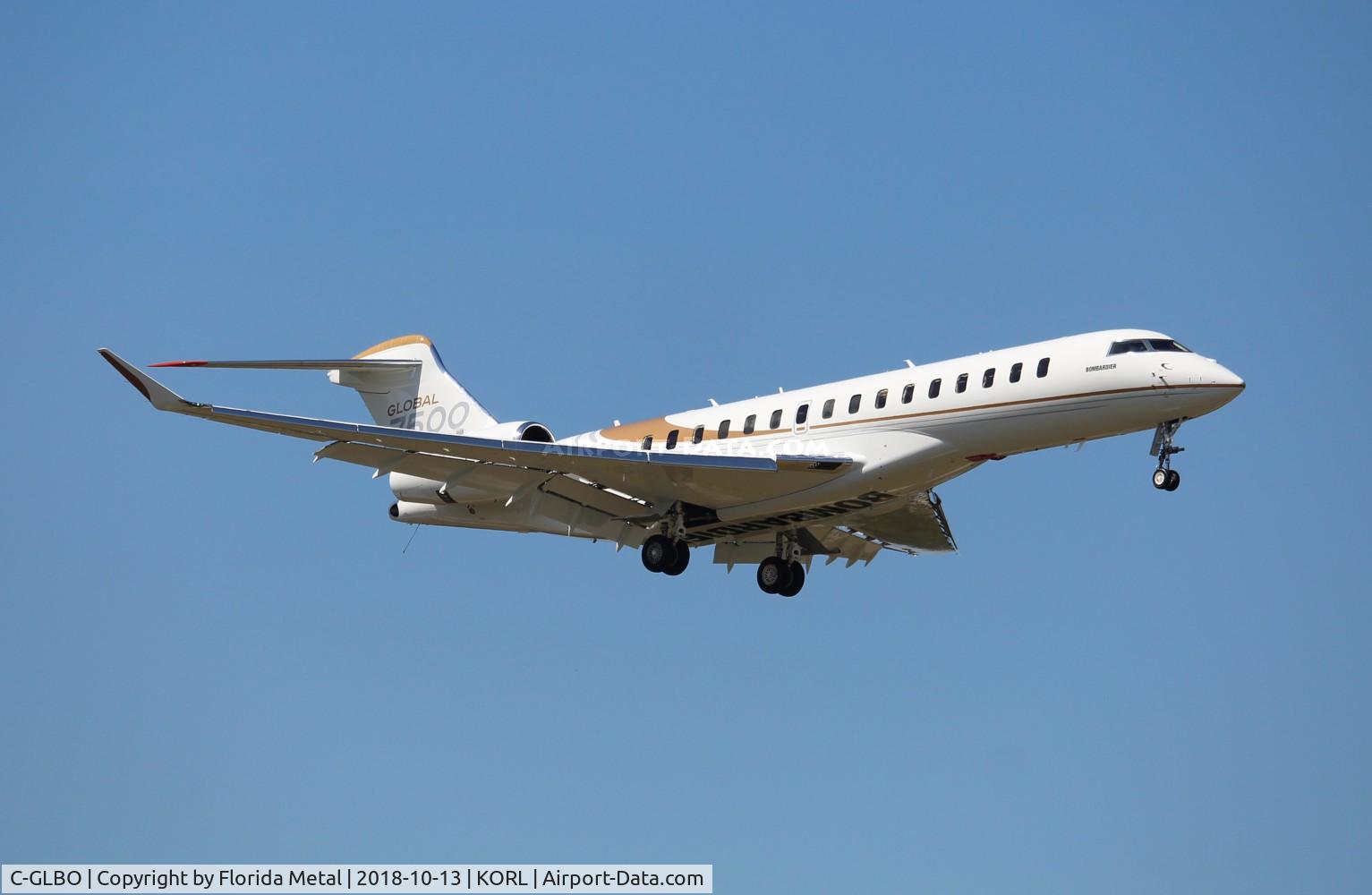 C-GLBO, 2016 Bombardier BD-700-2A12 Global 7500 C/N 70001, Global 7500 zx