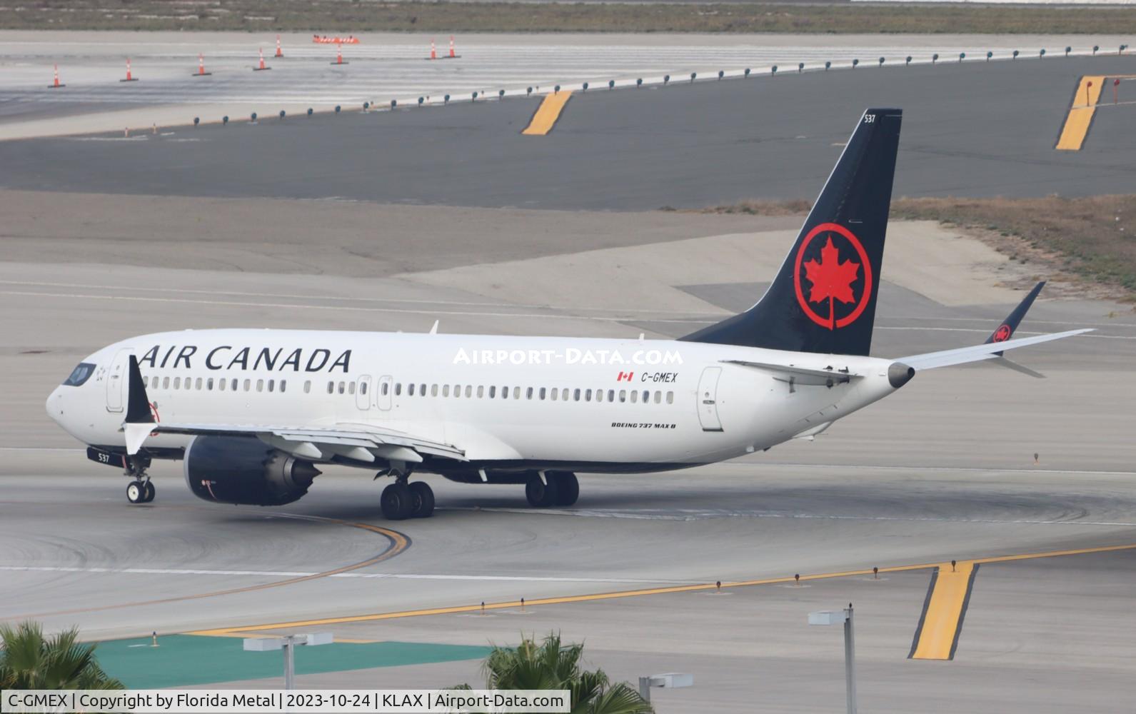 C-GMEX, 2021 Boeing 737-8 MAX C/N 61243, ACA 737-8 zx