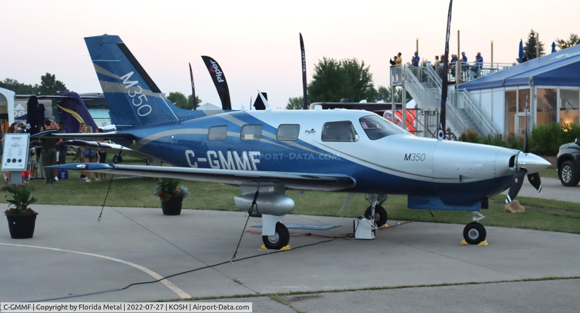 C-GMMF, 2022 Piper PA-46-350P M350 Malibu Mirage C/N 4636801, M350 zx