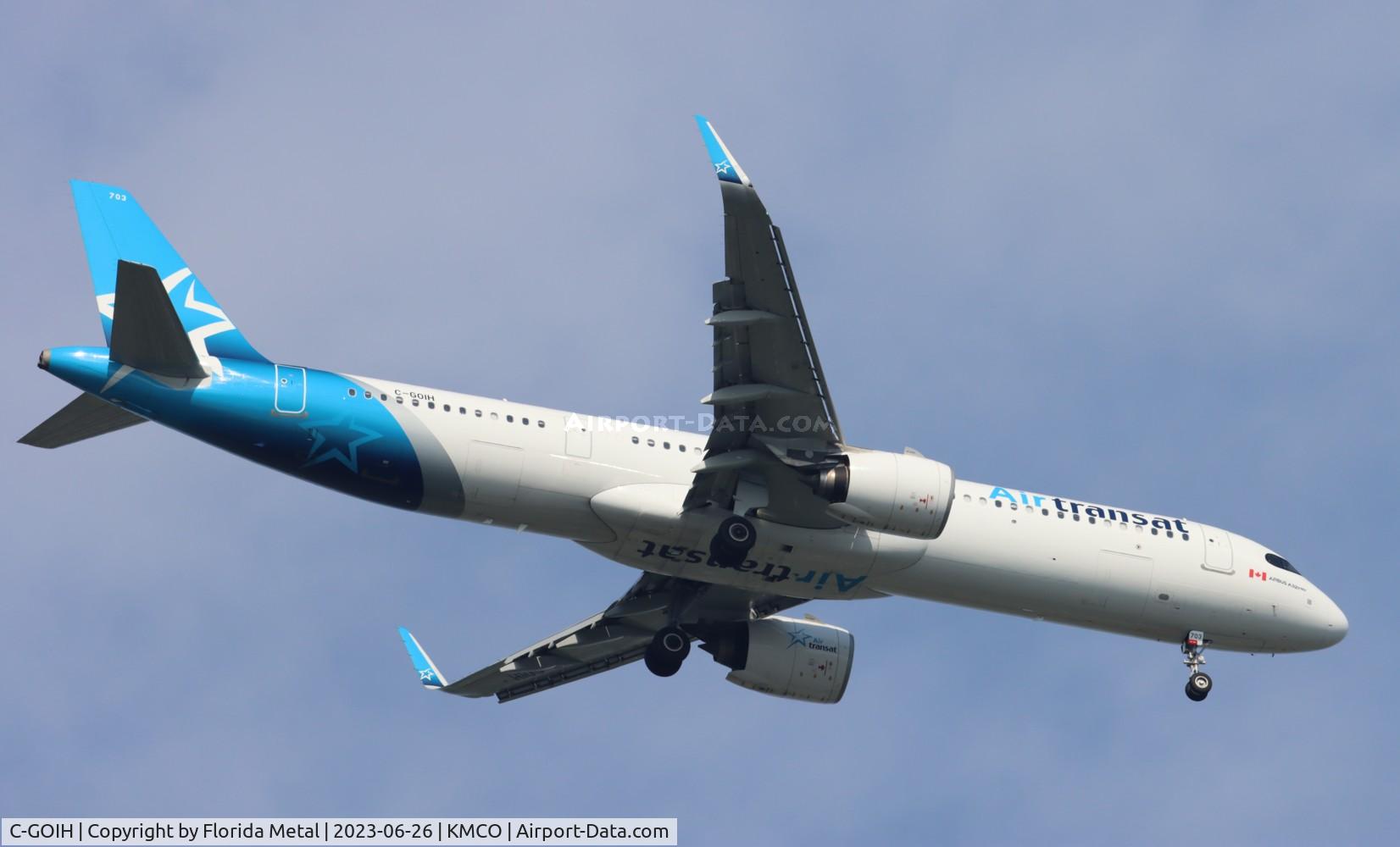 C-GOIH, 2019 Airbus A321-271NX C/N 9198, TSC A321N zx CYUL-MCO