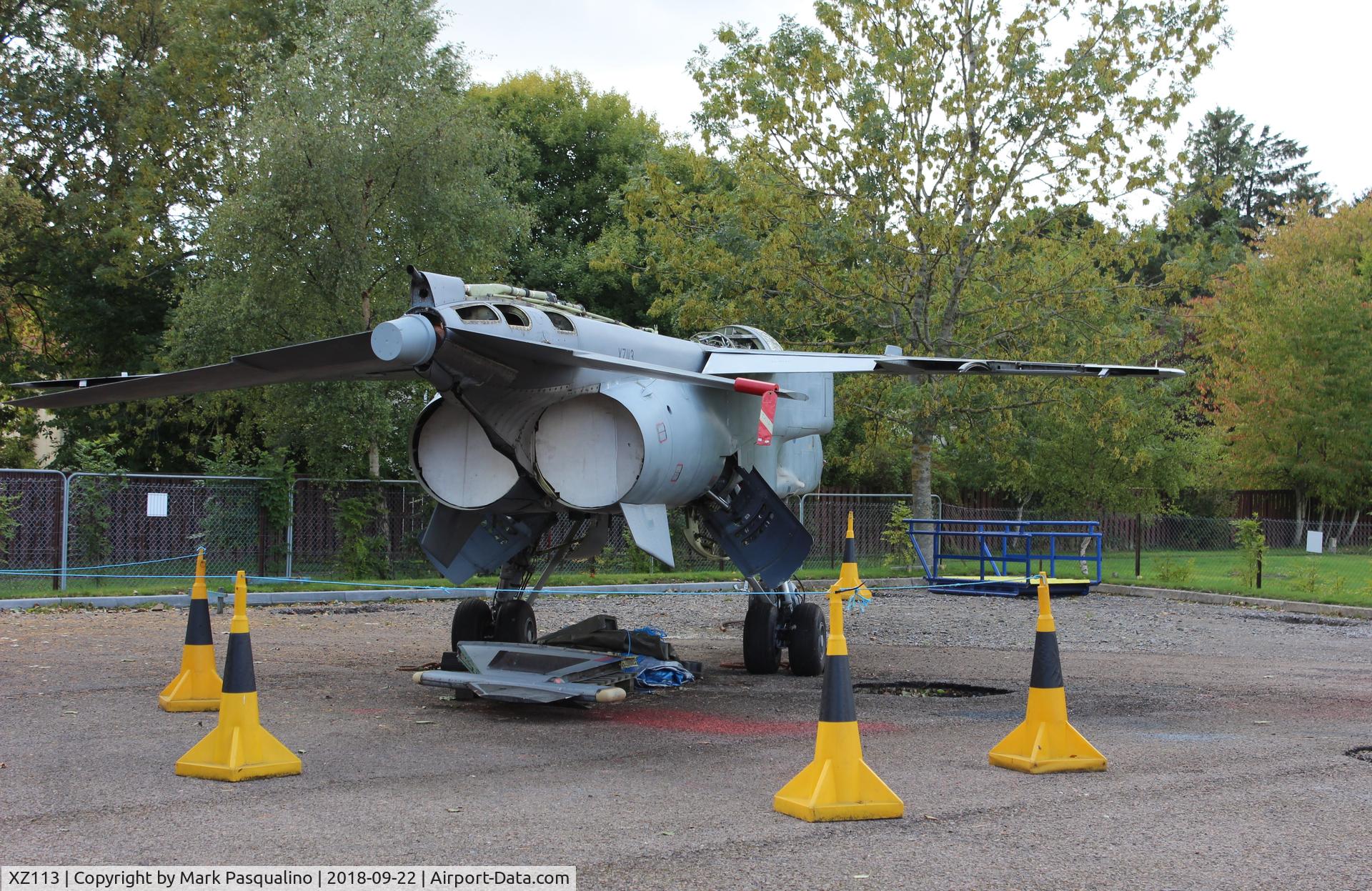XZ113, 1976 Sepecat Jaguar GR.3 C/N S.114, Sepecat Jaguar GR.3 at Morayvia Aerospace Museum