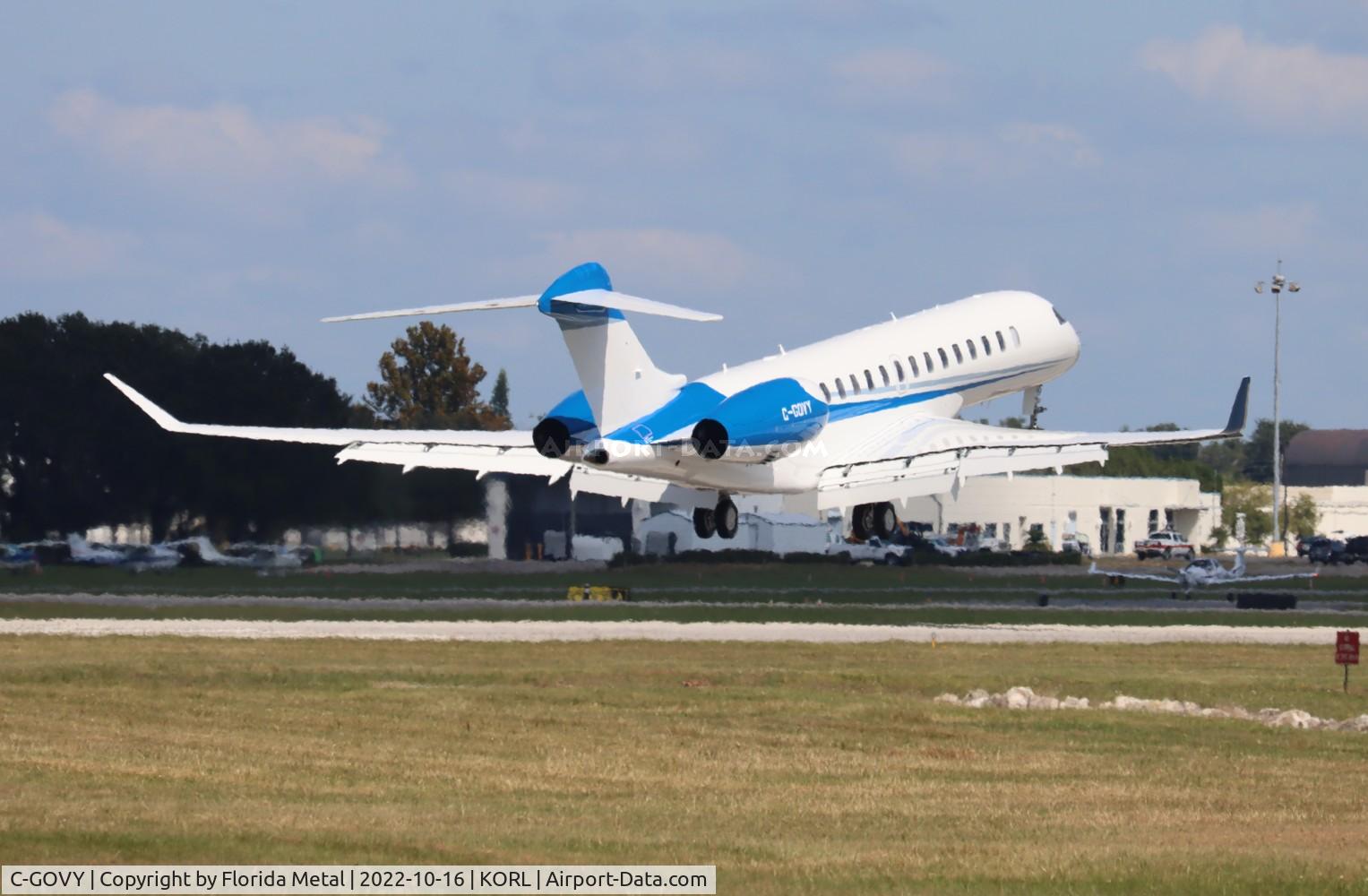 C-GOVY, 2022 Bombardier BD-700-2A12 Global 7500 C/N 70117, Global 7500 zx