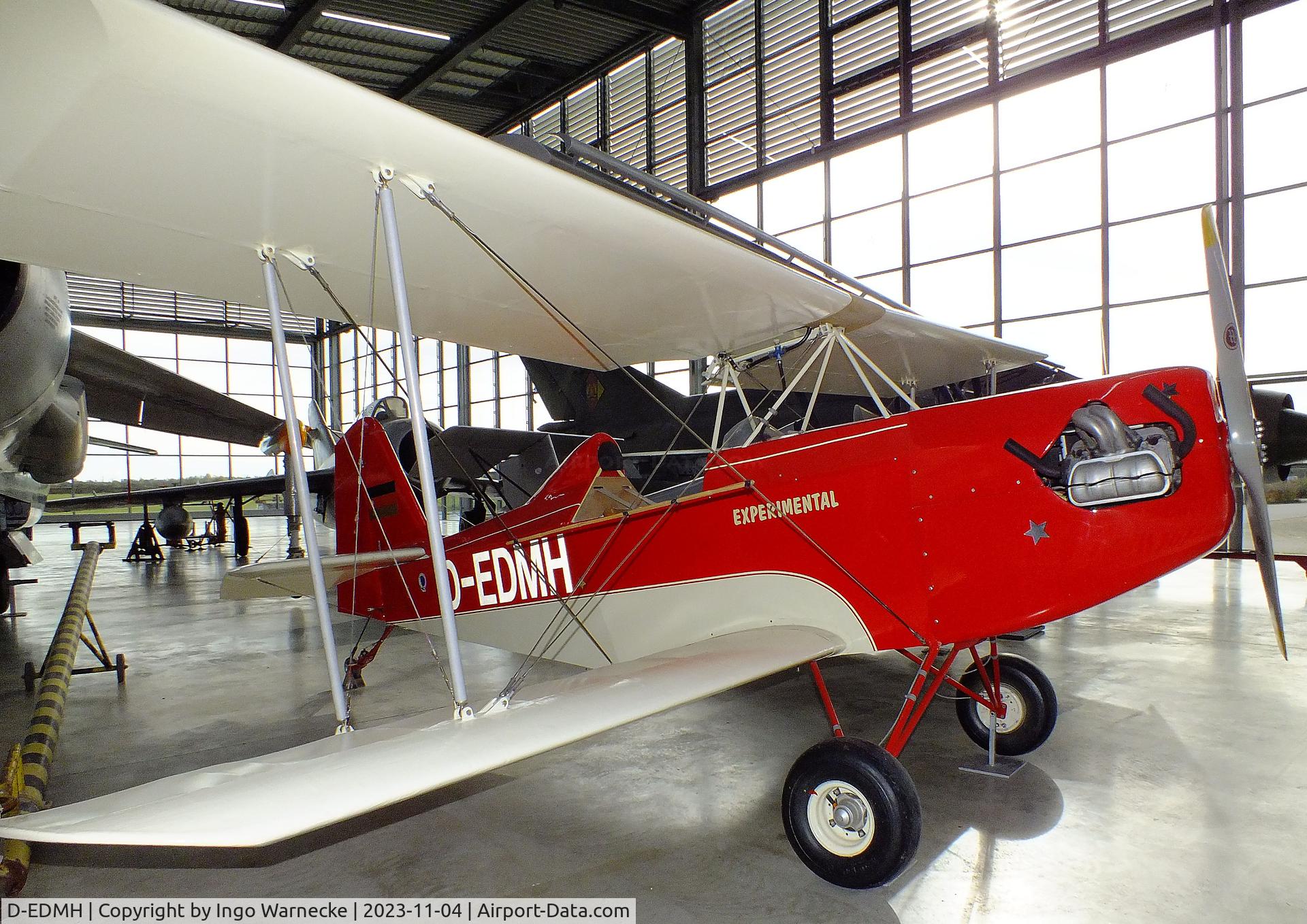 D-EDMH, Herbert Mueller DDMH22 C/N 2168, Herbert Müller DDMH 22 at the Flugwerft Schleißheim of Deutsches Museum, Oberschleißheim