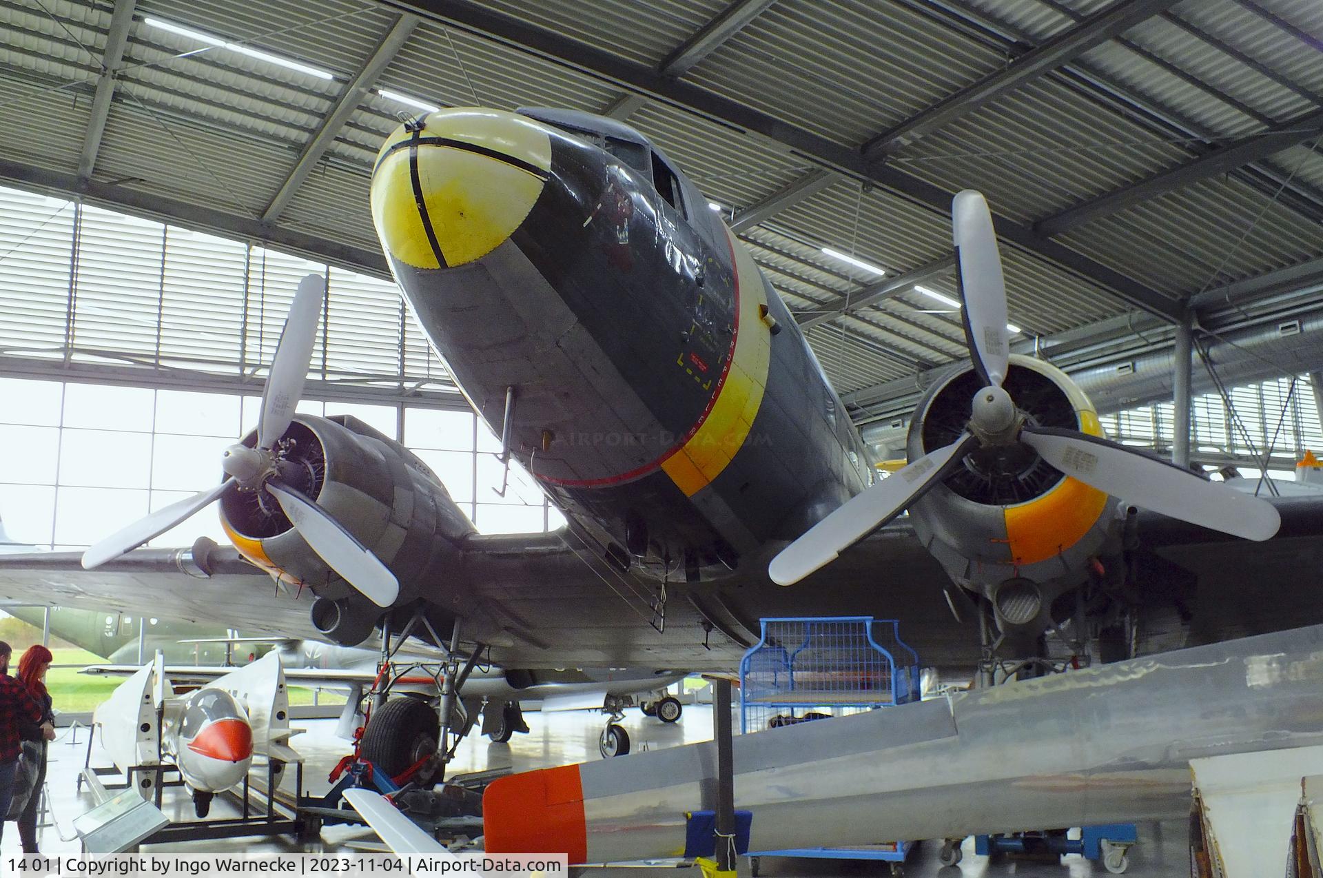 14 01, 1943 Douglas C-47B Skytrain C/N 26989, Douglas C-47B Skytrain at the Flugwerft Schleißheim of Deutsches Museum, Oberschleißheim