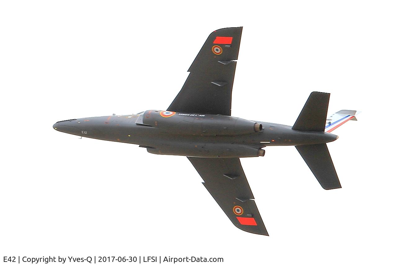 E42, Dassault-Dornier Alpha Jet E C/N E42, Dassault-Dornier Alpha Jet 1B, On display, St Dizier-Robinson Air Base 113 (LFSI)