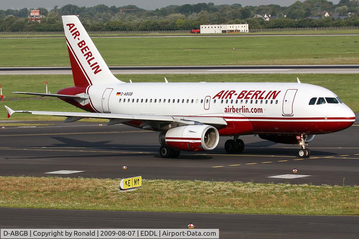D-ABGB, 2005 Airbus A319-132 C/N 2467, at dus