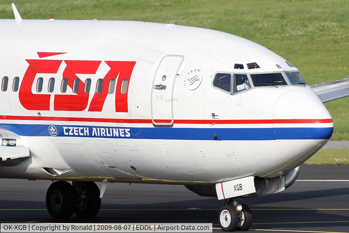 OK-XGB, 1992 Boeing 737-55S C/N 26540, at dus