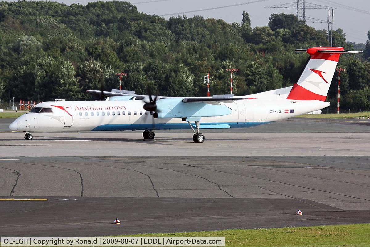 OE-LGH, 2002 De Havilland Canada DHC-8-402Q Dash 8 C/N 4075, at dus