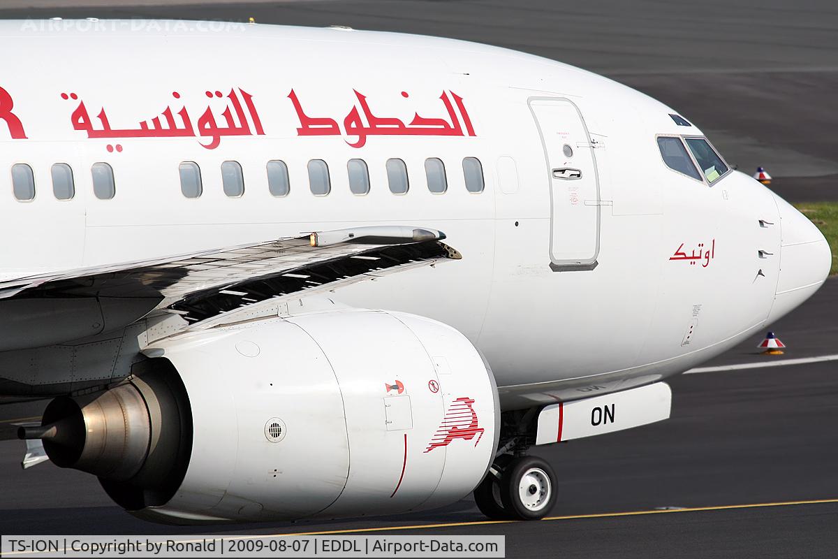 TS-ION, 2000 Boeing 737-6H3 C/N 29499, at dus