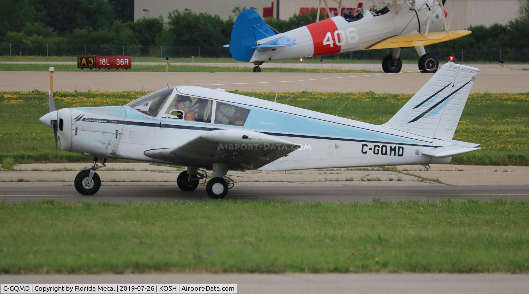 C-GQMD, 1965 Piper PA-28-140 Cherokee Cruiser C/N 28-20958, PA-28-140 zx