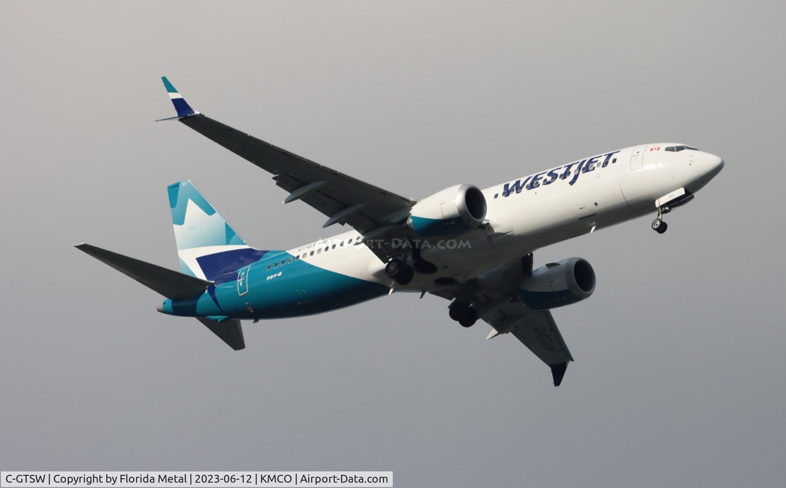 C-GTSW, 2023 Boeing 737-8 MAX C/N 60549, MCO zx